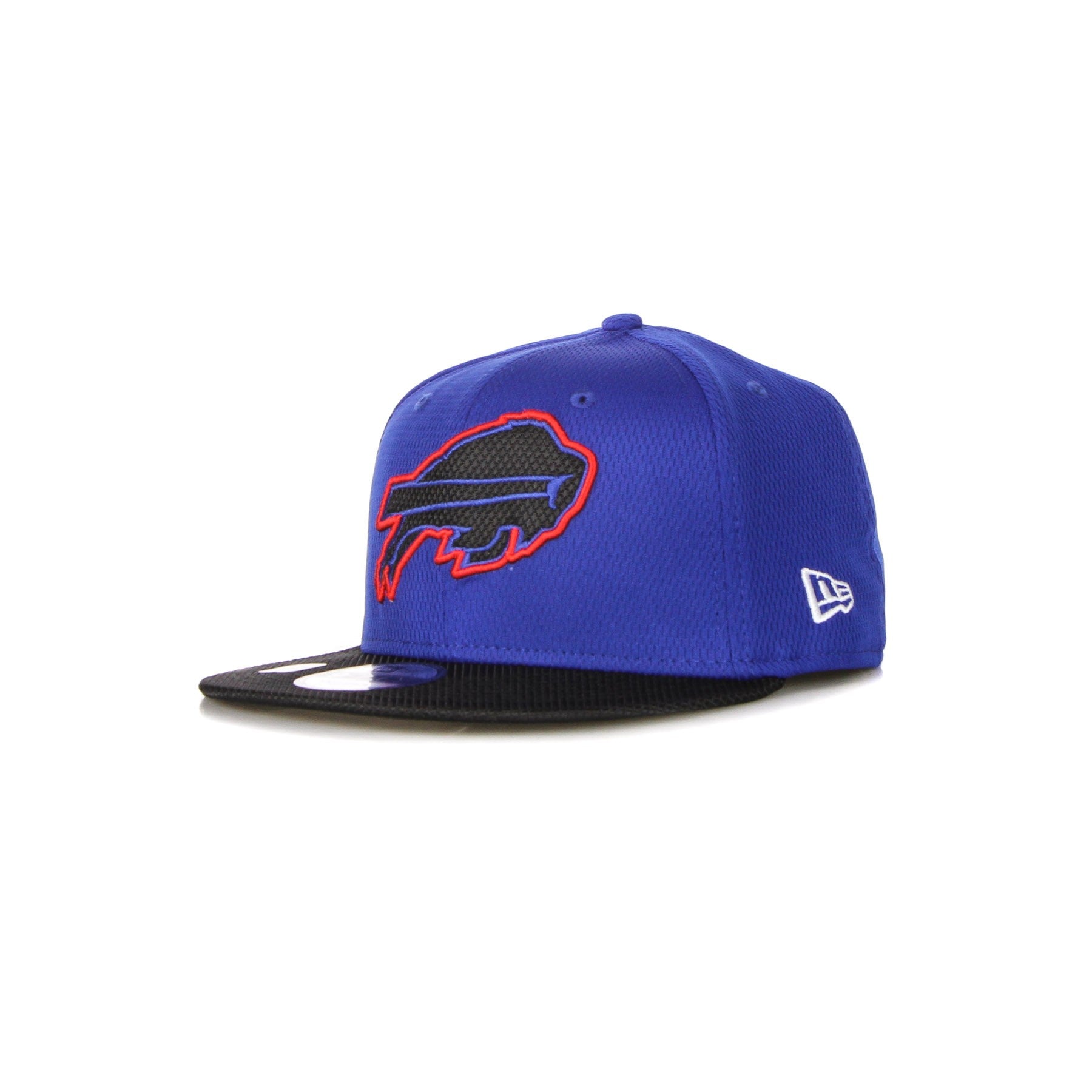 New Era, Cappellino Visiera Piatta Uomo Nfl Sideline Rd Em 950 Bufbil, Black/original Team Colors