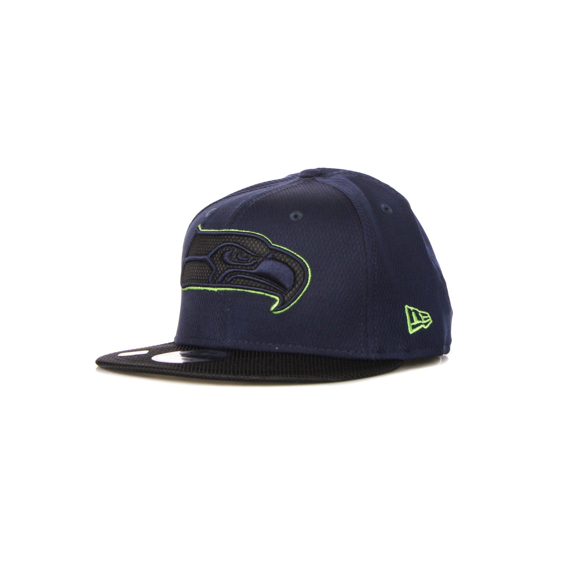 New Era, Cappellino Visiera Piatta Uomo Nfl Sideline Rd Em 950 Seasea, Black/original Team Colors