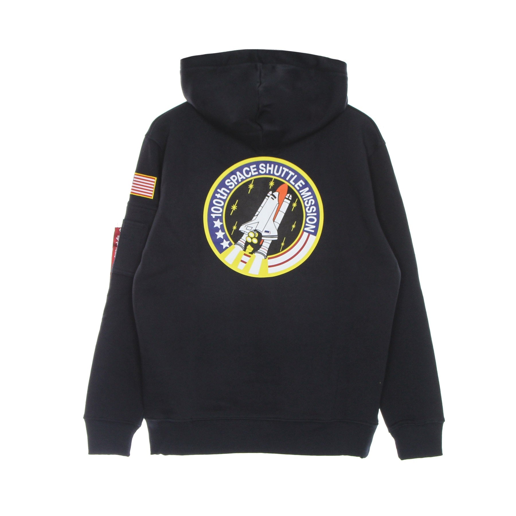 Herren Kapuzenpullover Space Shuttle Hoody Rep. Blau