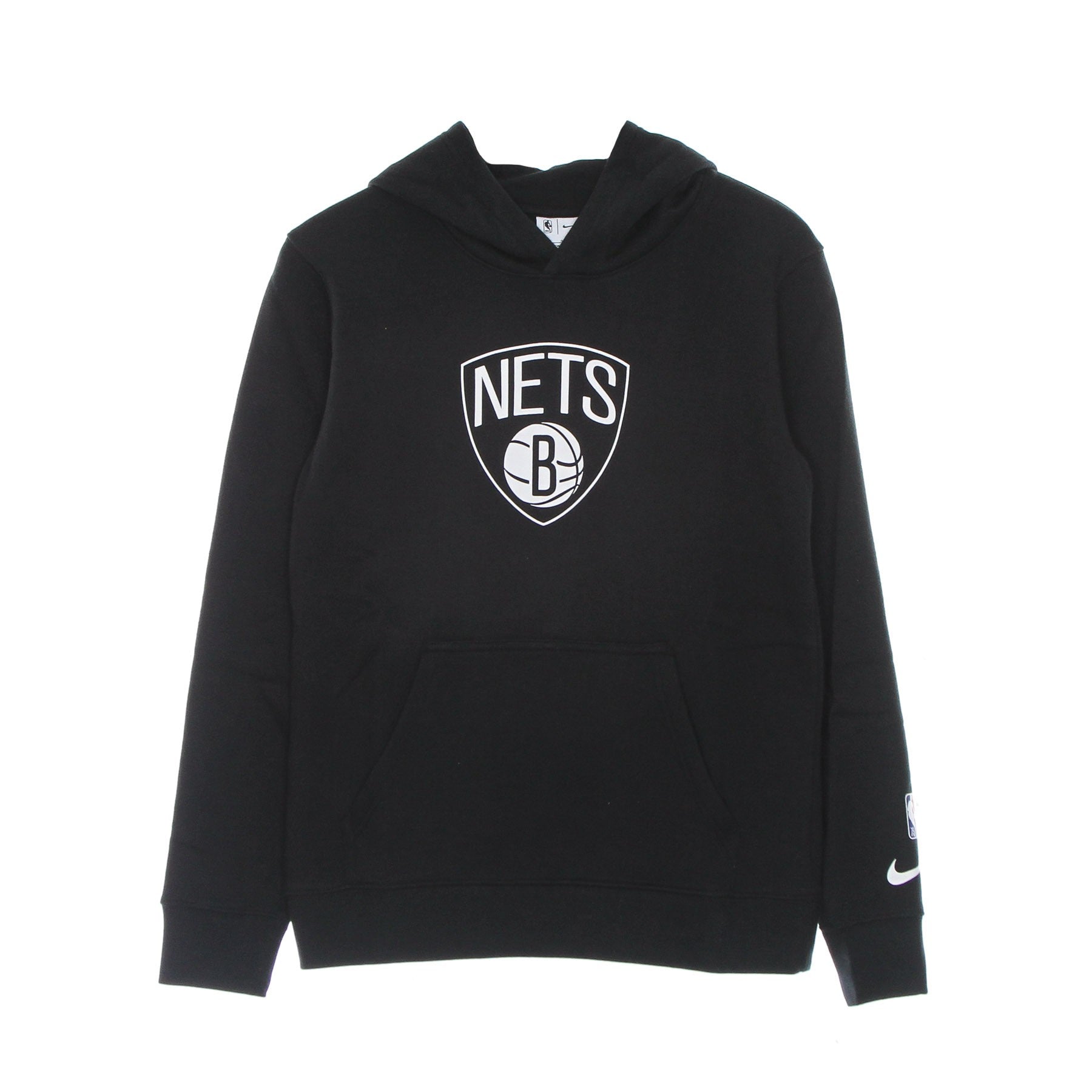 Nike Nba, Felpa Cappuccio Ragazzo Nba Po Fleece Essential Bronet, Black