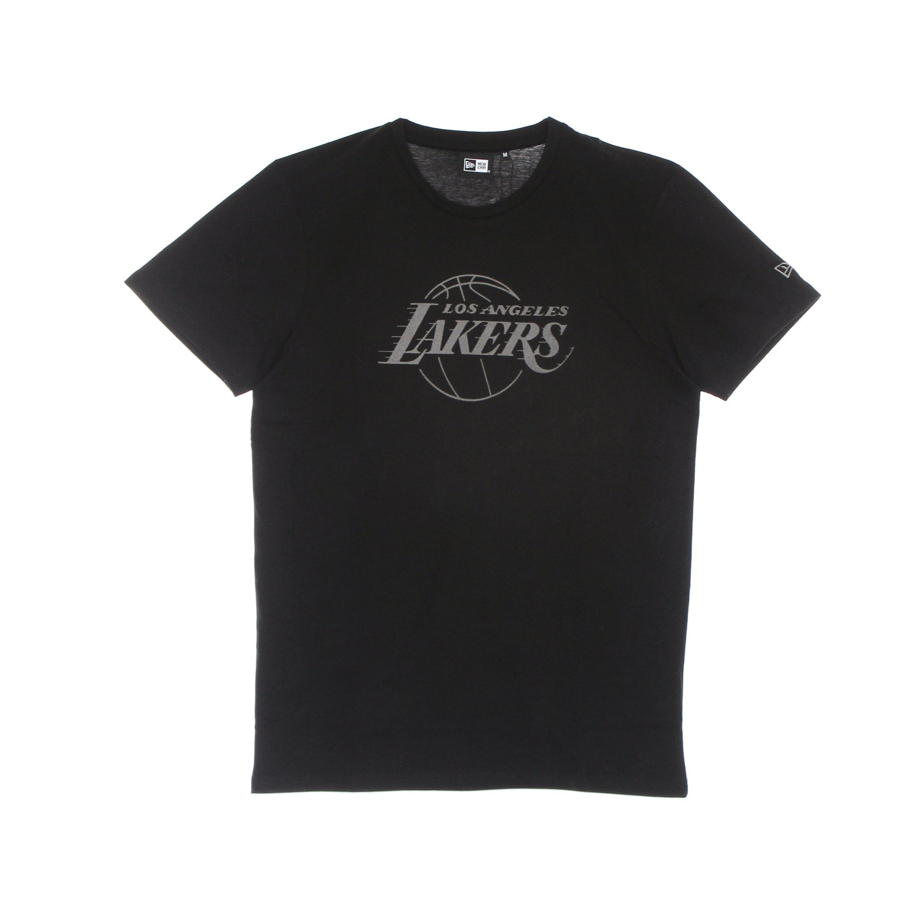 New Era, Maglietta Uomo Nba Reflective Print Tee Loslak, Black