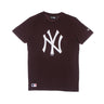 New Era, Maglietta Uomo Mlb Seasonal Team Logo Tee Neyyan, Maroon/white