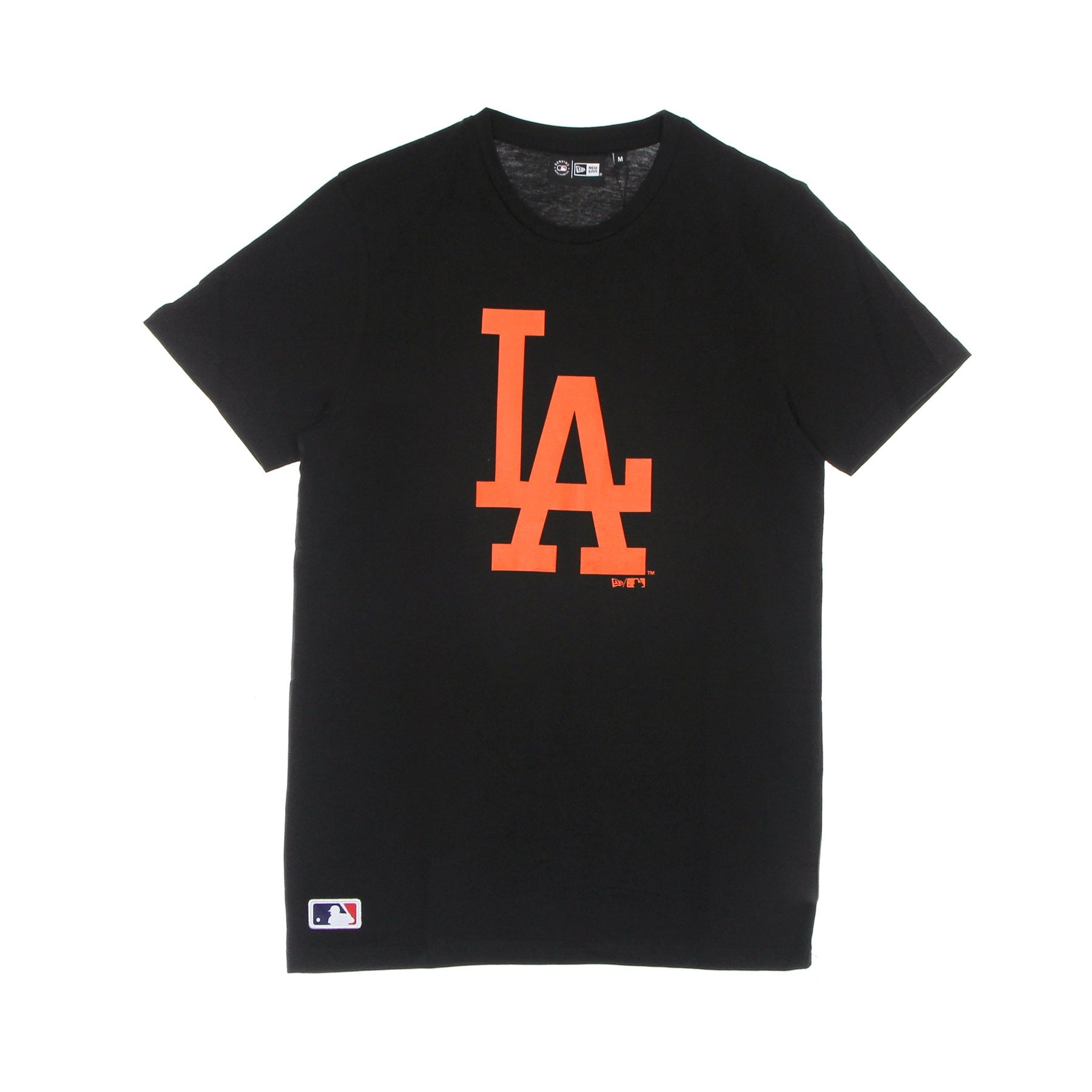 New Era, Maglietta Uomo Mlb Seasonal Team Logo Tee Losdod, Black/dark Orange