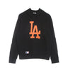 New Era, Felpa Cappuccio Uomo Mlb Seasonal Team Logo Hoodie Losdod, Black/dark Orange