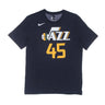 Nike Nba, Maglietta Uomo Nba Essential Tee No 45 Donovan Mitchell Utajaz, College Navy