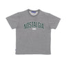 Usual, Maglietta Uomo College Tee, Grey