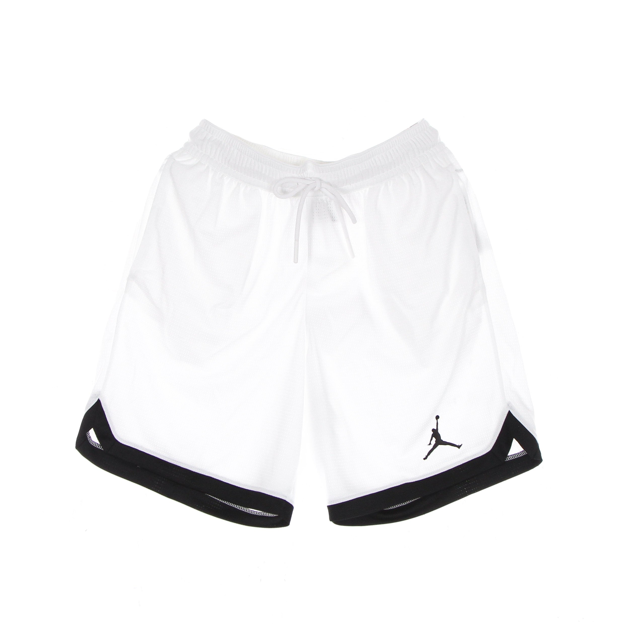 Jordan, Pantaloncino Tipo Basket Uomo Dry Fit Air Knit Short, White/black/black