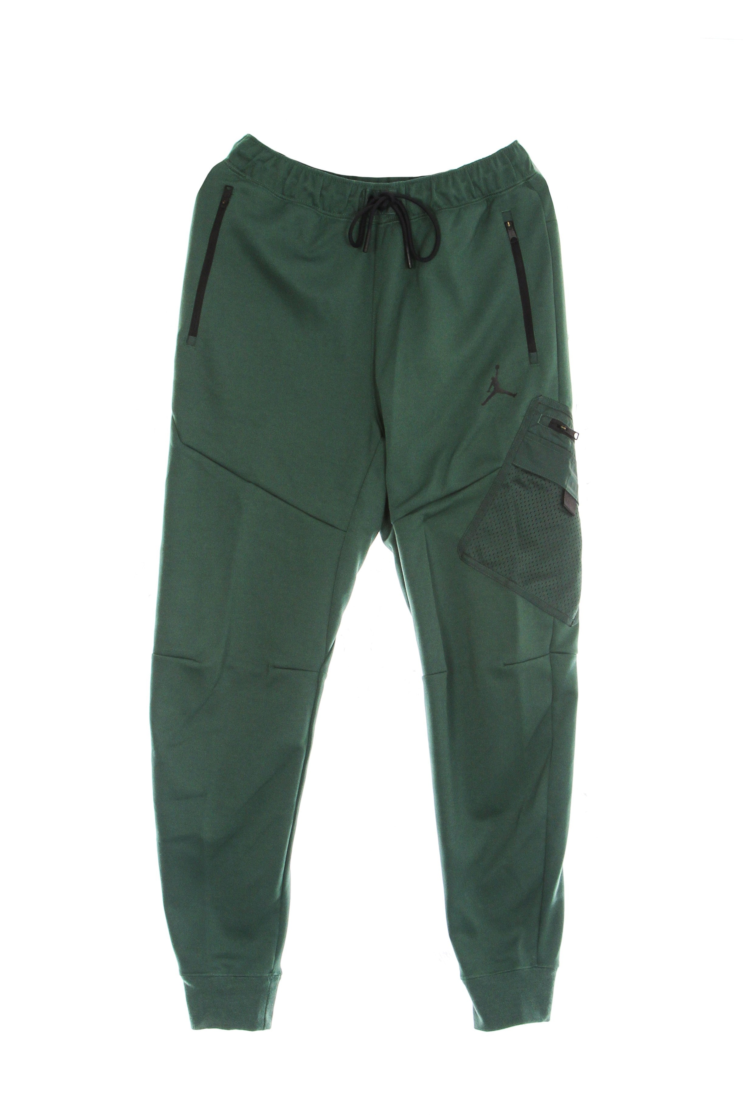 Men's Lightweight Tracksuit Pants Dri Fit Air Statement Fleece Pant Noble Green/noble Green/black