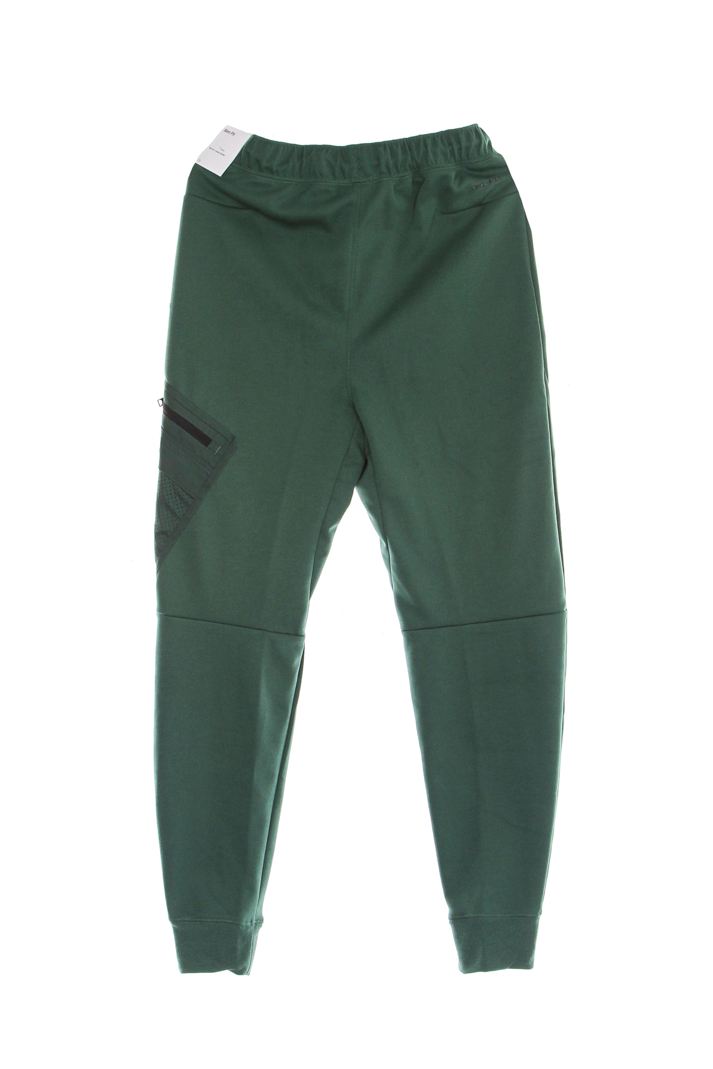 Pantalone Tuta Leggero Uomo Dri Fit Air Statement Fleece Pant Noble Green/noble Green/black