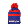 New Era, Cappello Pom Pom Uomo Nba City Off Knit Waswiz, Original Team Colors