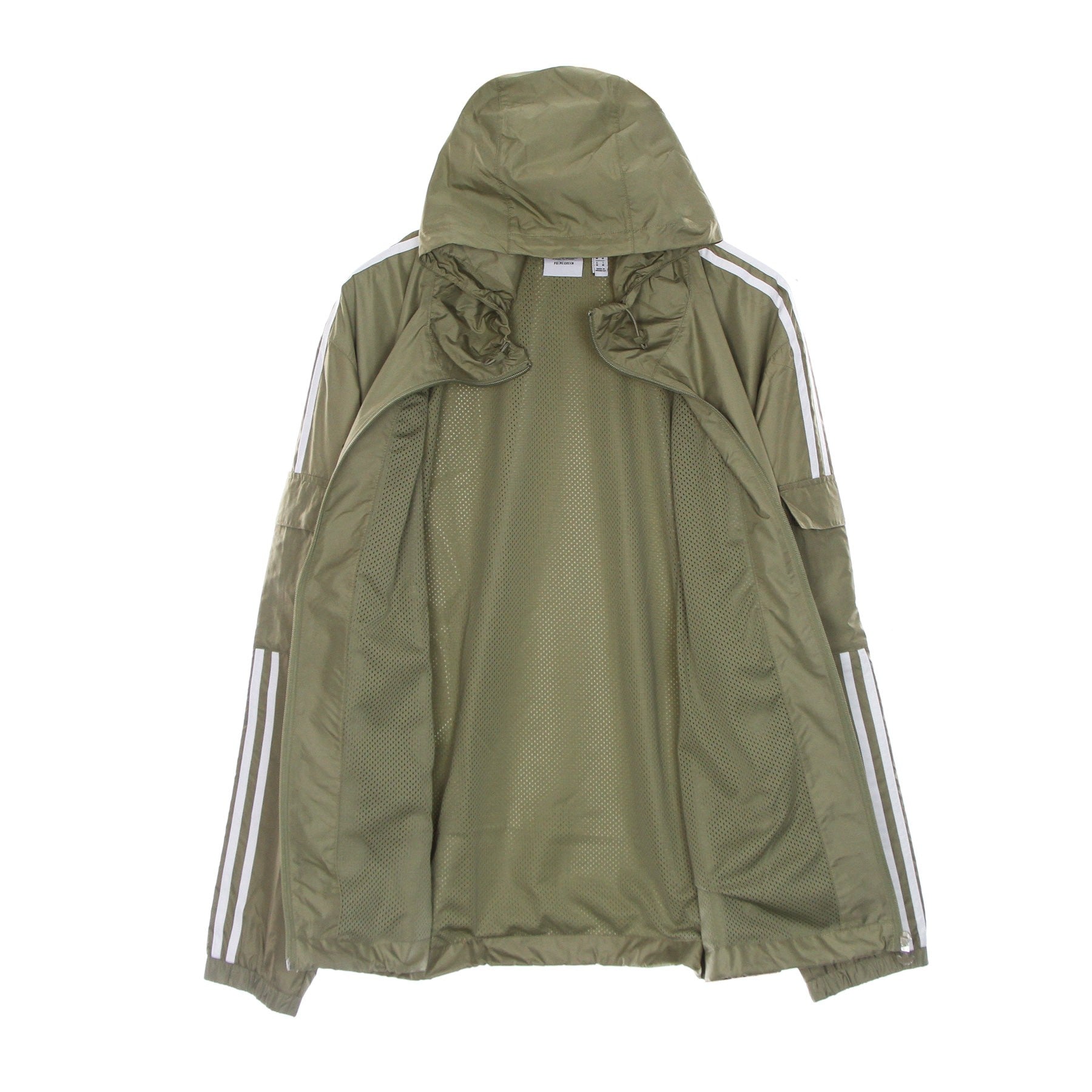 Adidas, Giacca A Vento Uomo 3 Stripes Classic Windbreaker, 