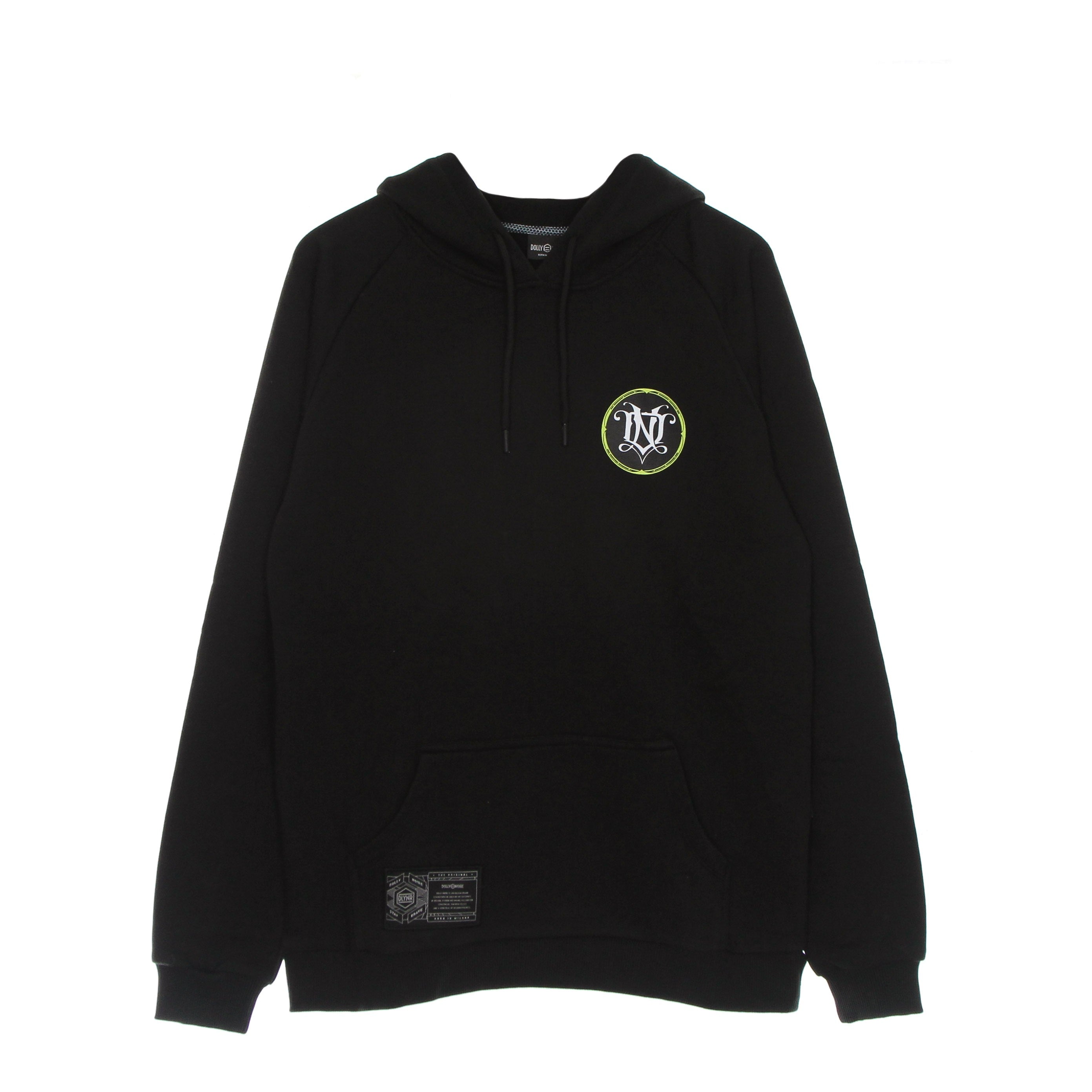 Dolly Noire, Felpa Leggera Cappuccio Uomo Monogramma Hoodie, 