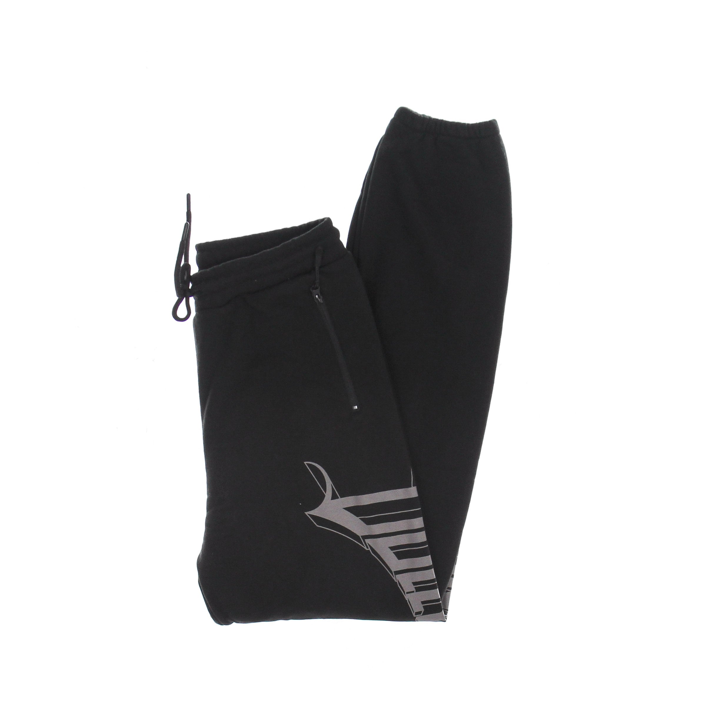 Dolly Noire, Pantalone Tuta Leggero Uomo Lettering 3d Sweatpants, Black