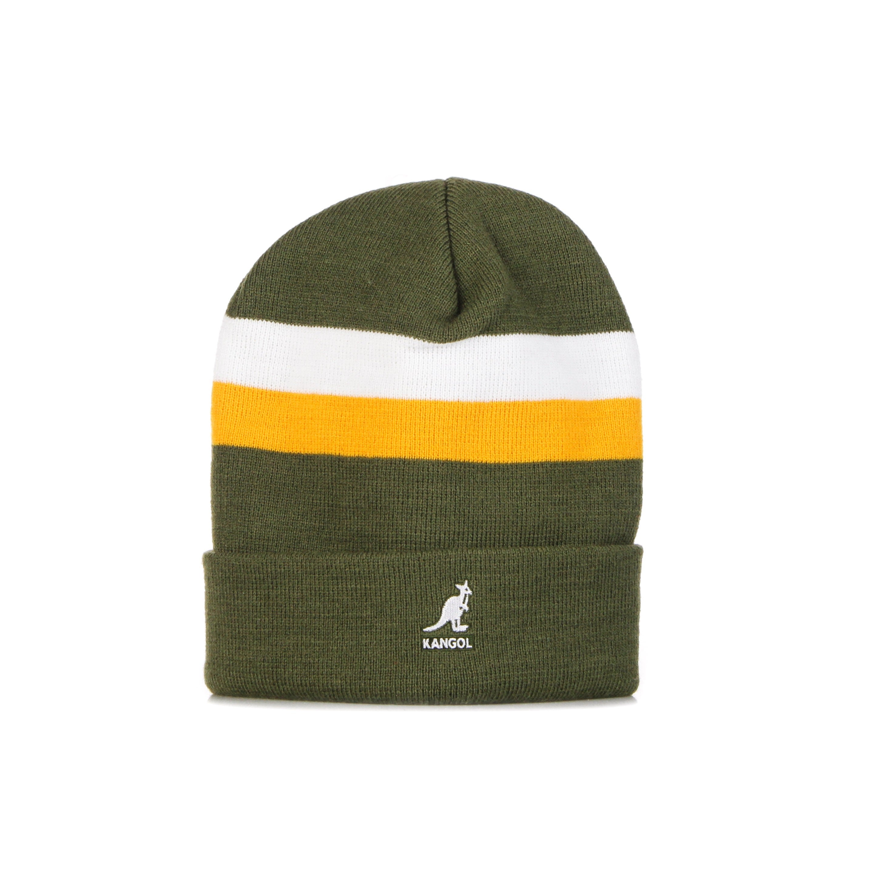 Kangol, Cappello Uomo Dual Stripe, Olive