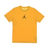 Jordan, Maglietta Uomo M Jumpman Dry Fit Ss Crew, Pollen/black