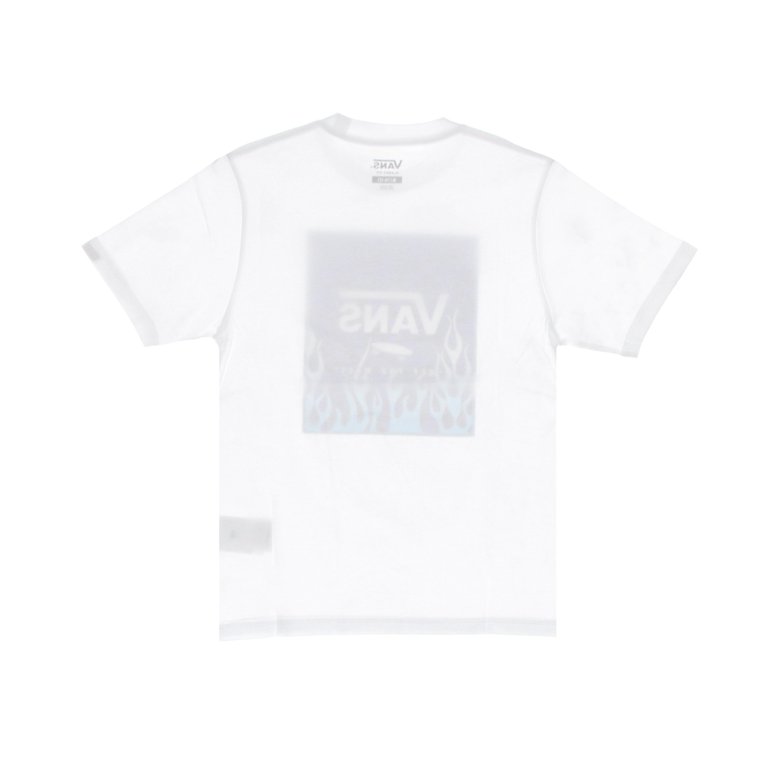 Boy t -shirt buzón de impresión White/Camo Flame