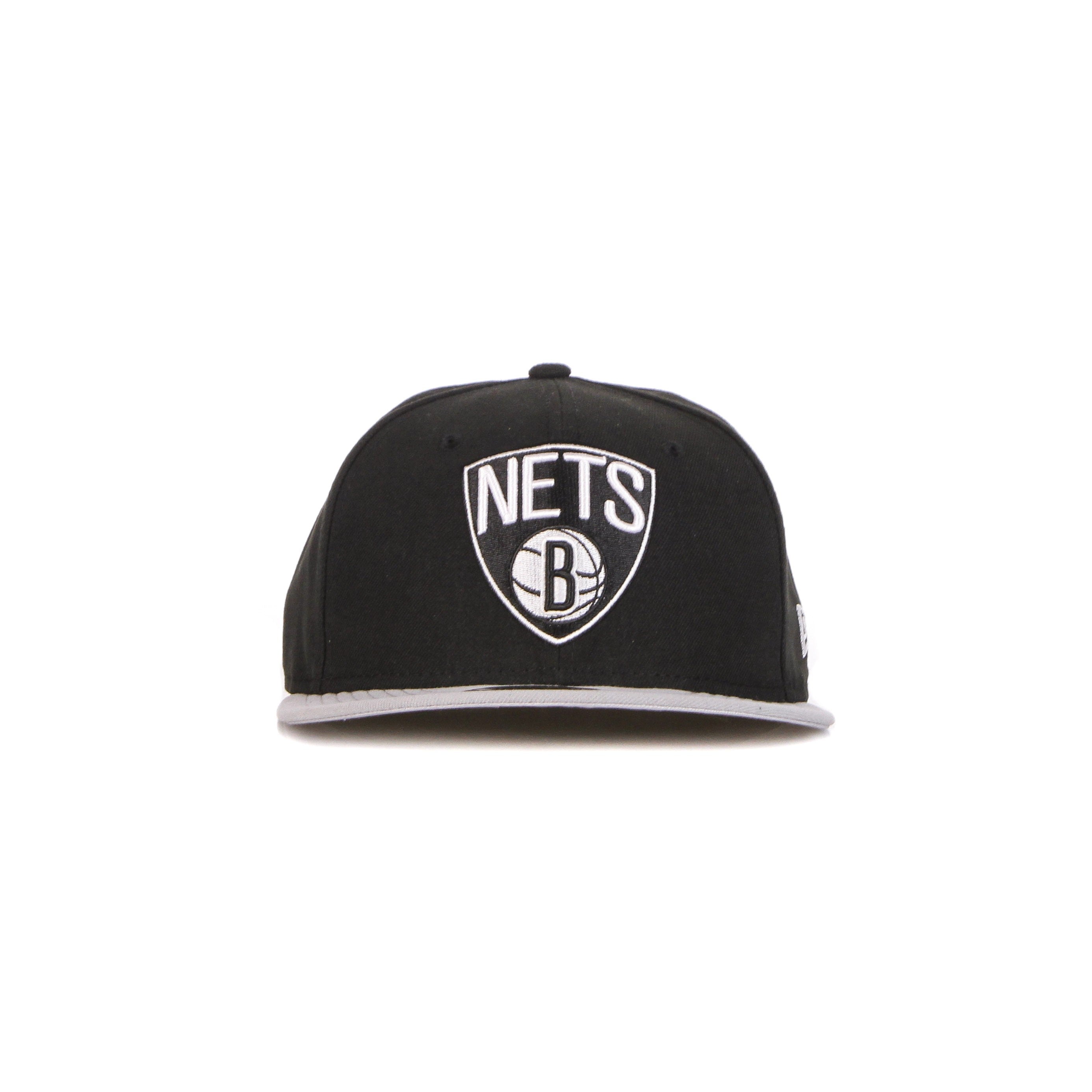 Flat Visor Cap Men Nba Basic Bronet Black/grey