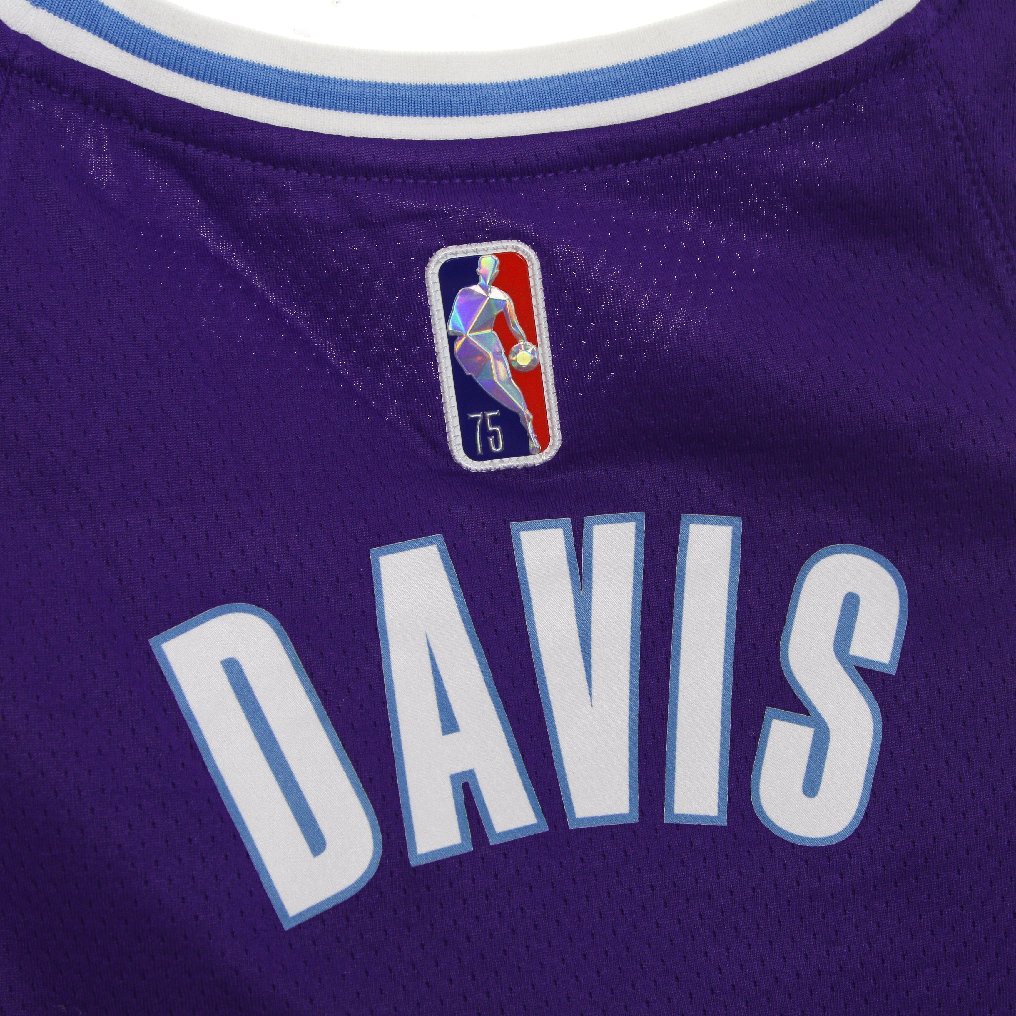 Nike Nba, Canotta Basket Uomo Nba Dri Fit Swingman Jersey City Edition 21 No 3 Anthony Davis Loslak, Field Purple