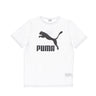Puma, Maglietta Uomo Classic Logo Tee, White