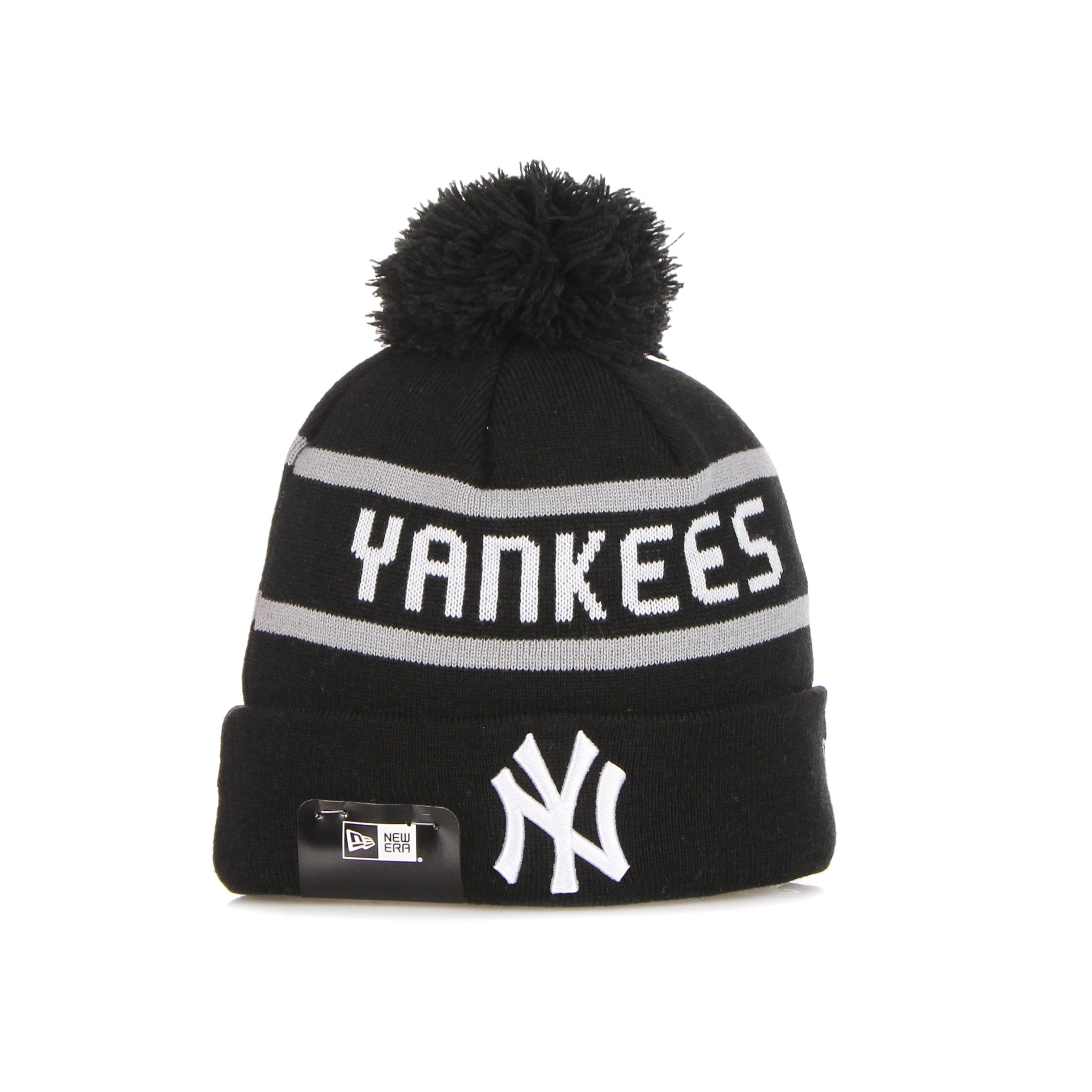 New Era, Cappello Pom Pom Uomo Mlb Jake Cuff Knit Neyyan, 