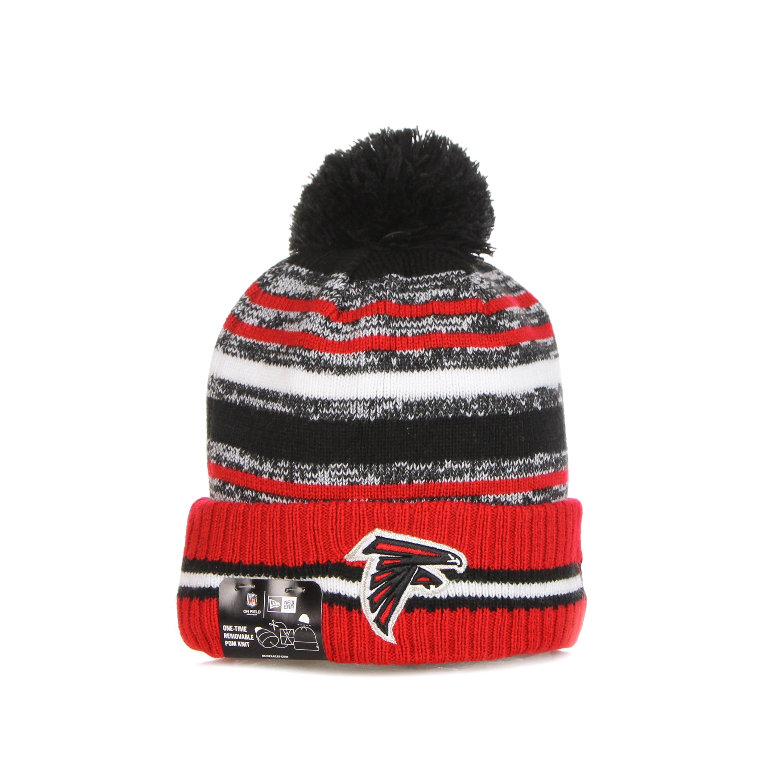 New Era, Cappello Pom Pom Uomo Nfl Sport Knit Atlfal, 