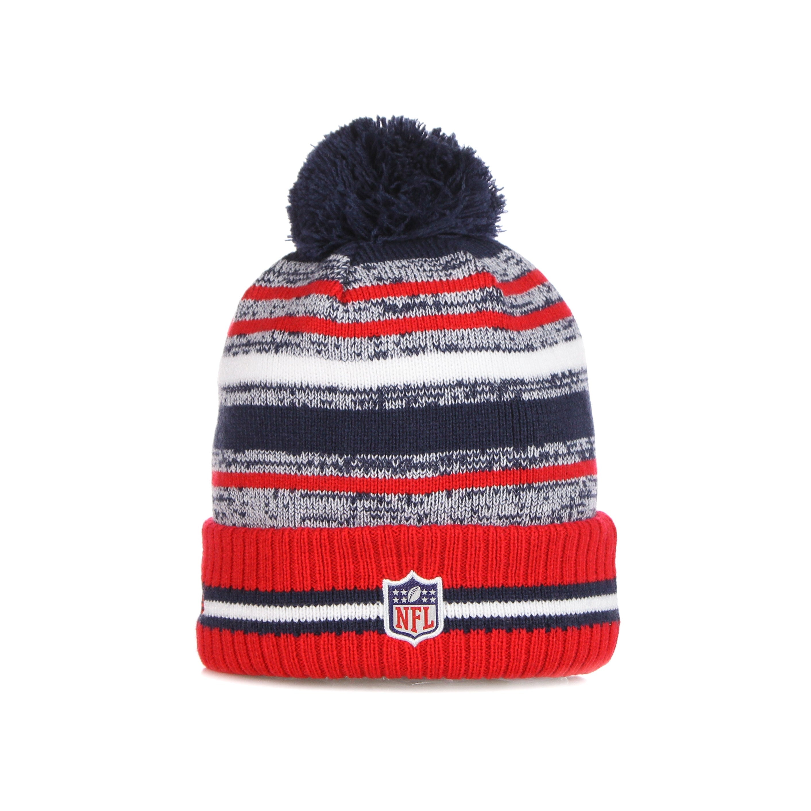 New Era, Cappello Pom Pom Uomo Nfl Sport Knit Neepat, 