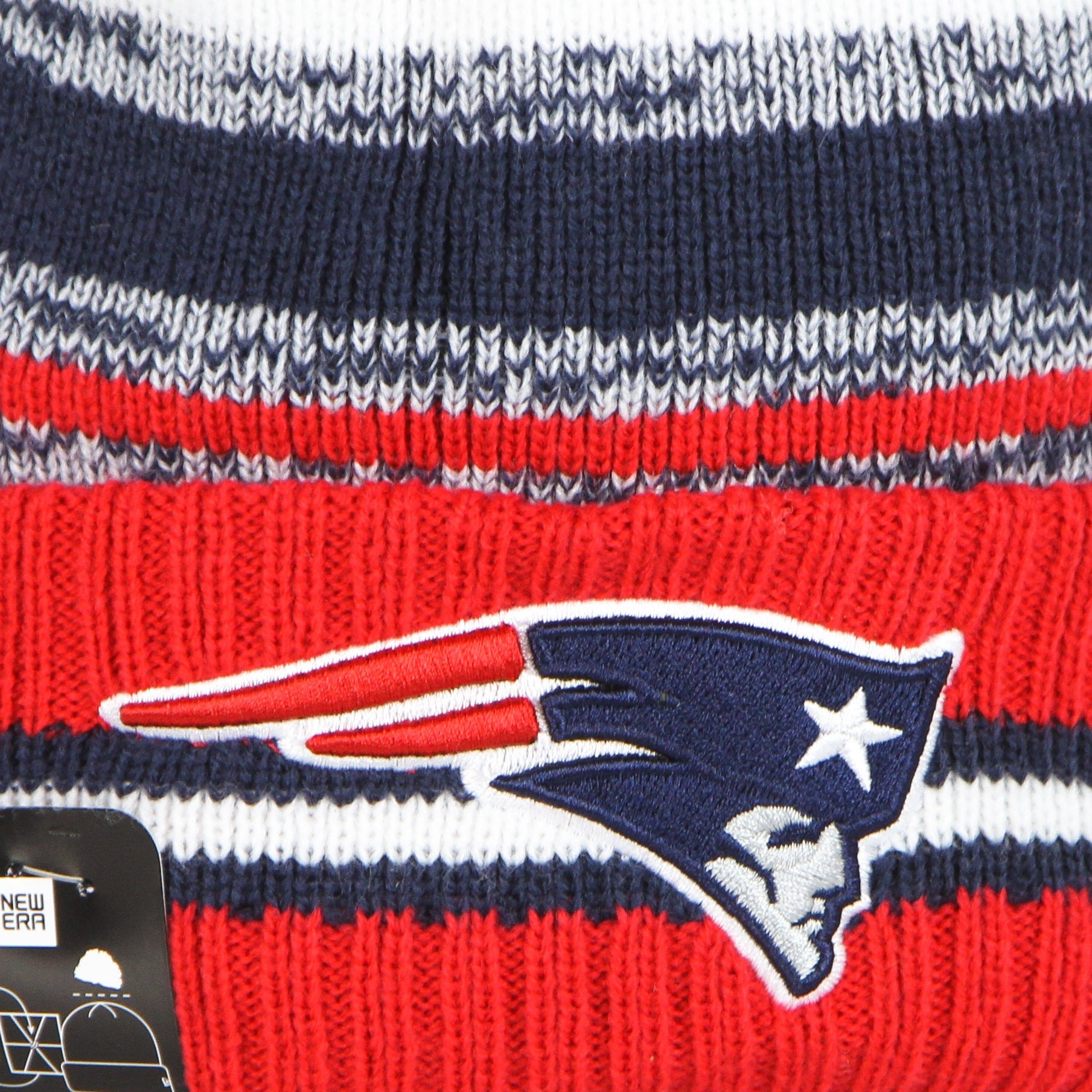 New Era, Cappello Pom Pom Uomo Nfl Sport Knit Neepat, 