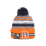 New Era, Cappello Pom Pom Uomo Nfl Sport Knit Denbro, Original Team Colors