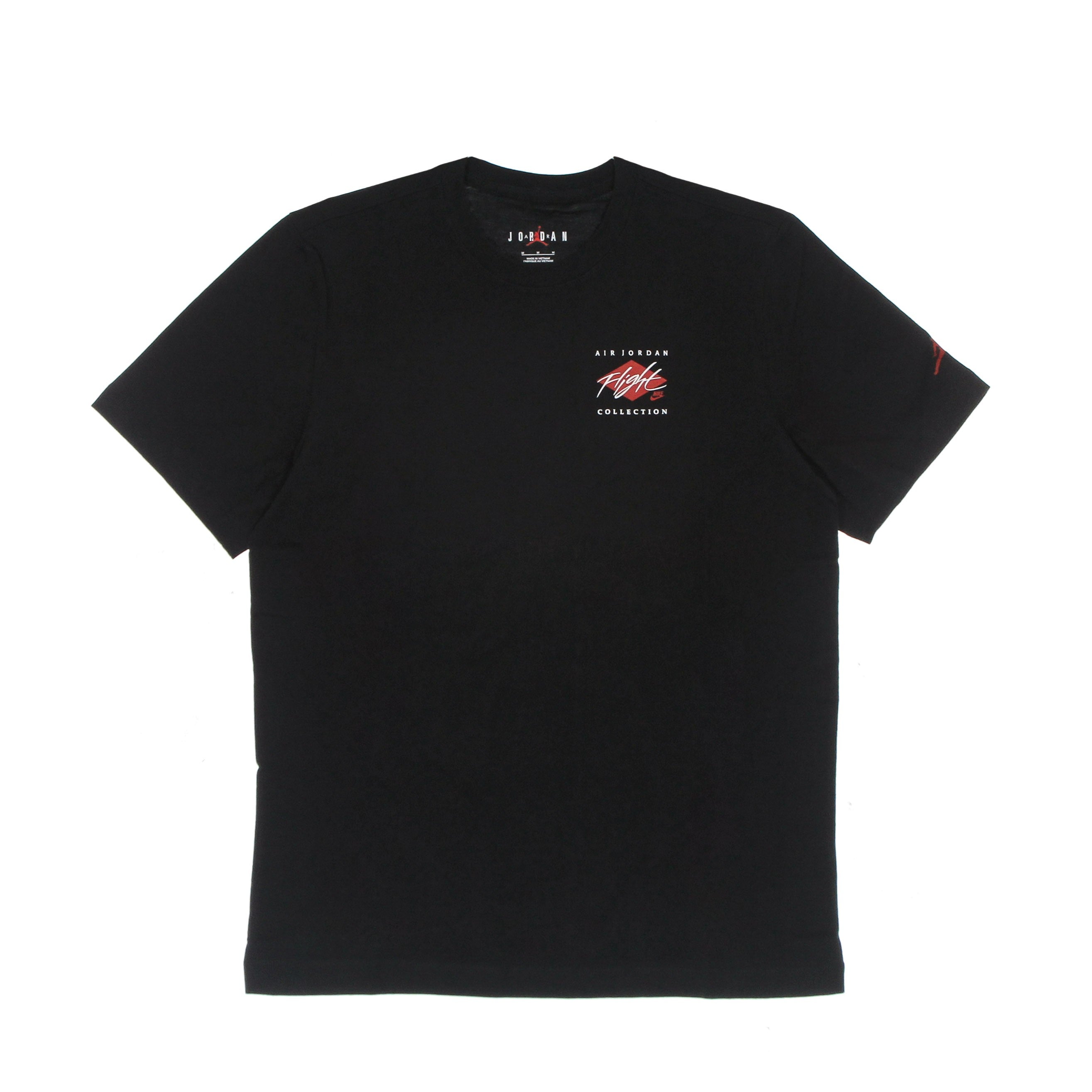 Jordan Flight Essential Men's T-Shirt Black/white/gym Red