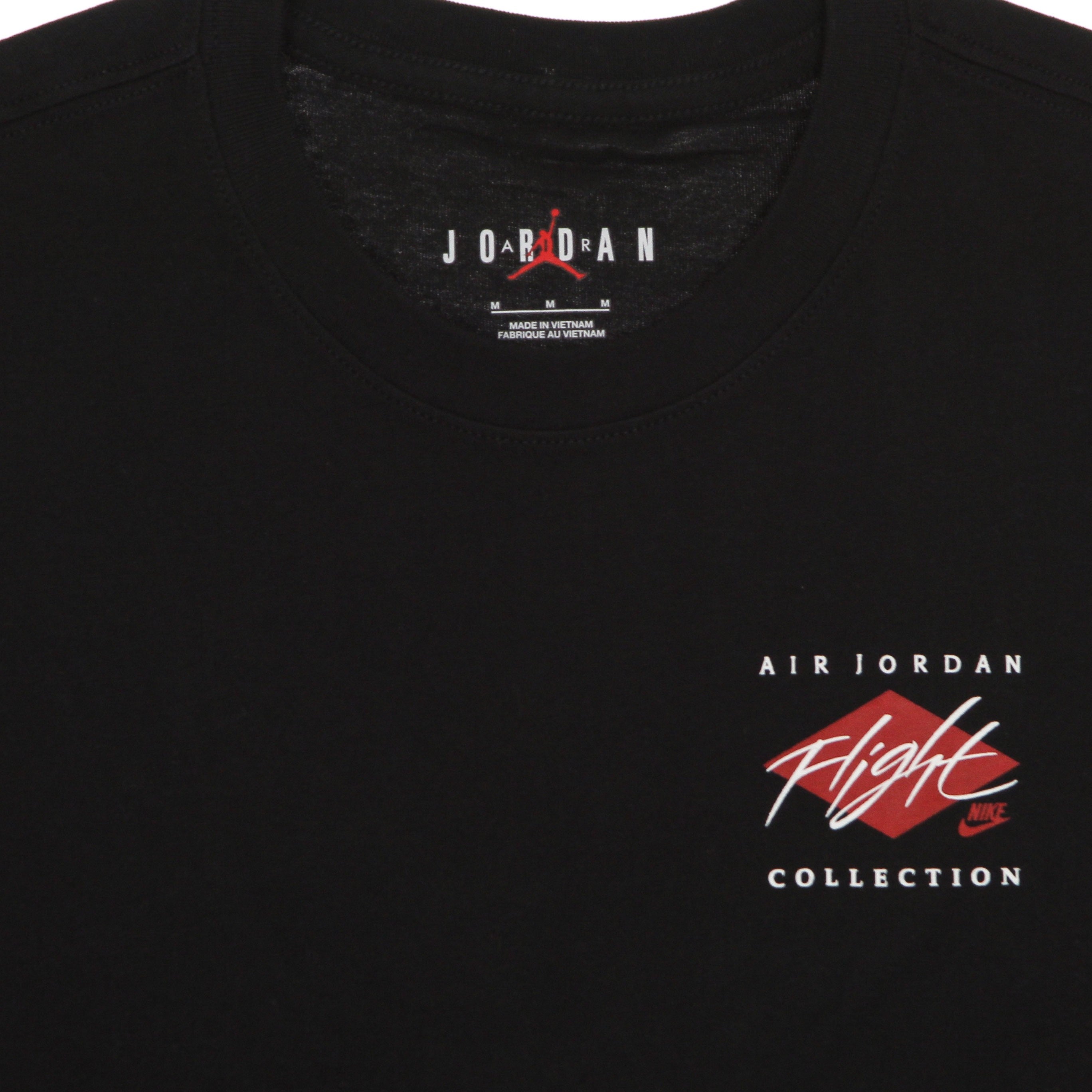 Jordan Flight Essential Men's T-Shirt Black/white/gym Red