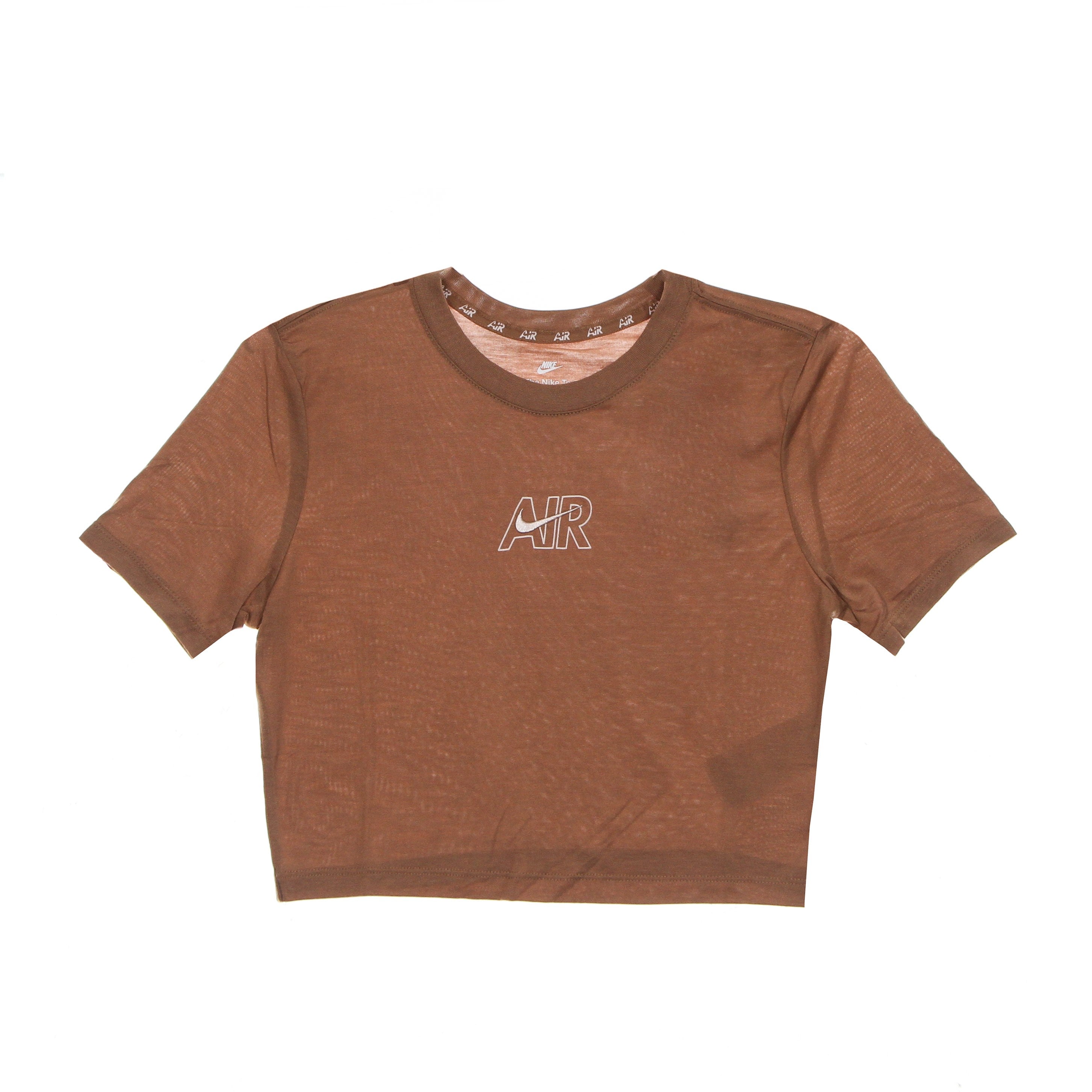 Women's Slim Crop Air Tee Mineral Clay Cropped T-Shirt