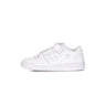 Adidas, Scarpa Bassa Ragazzo Forum Low J, Cloud White/cloud White/cloud White