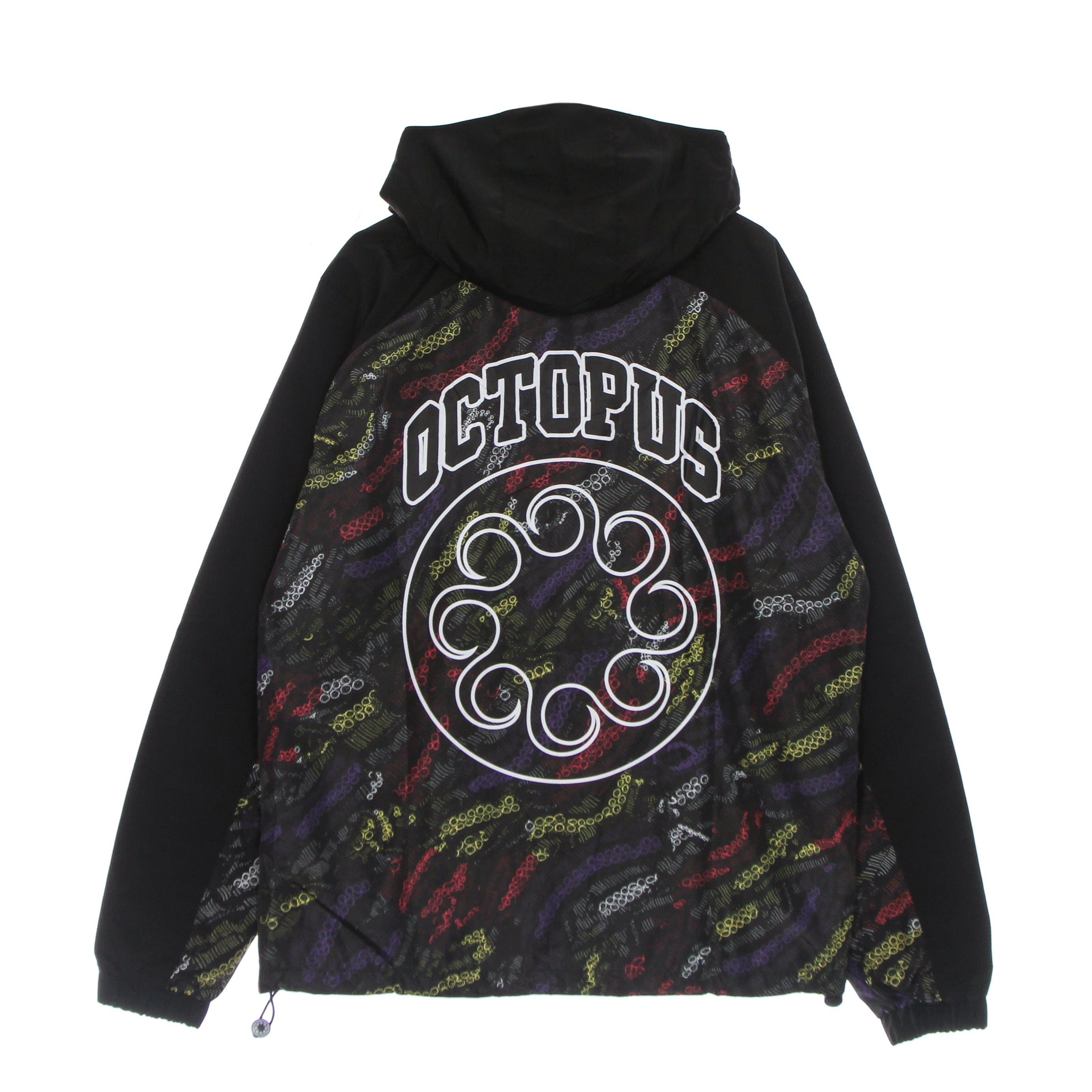 Octopus, Giacca A Vento Uomo Deco Hood Jacket, 