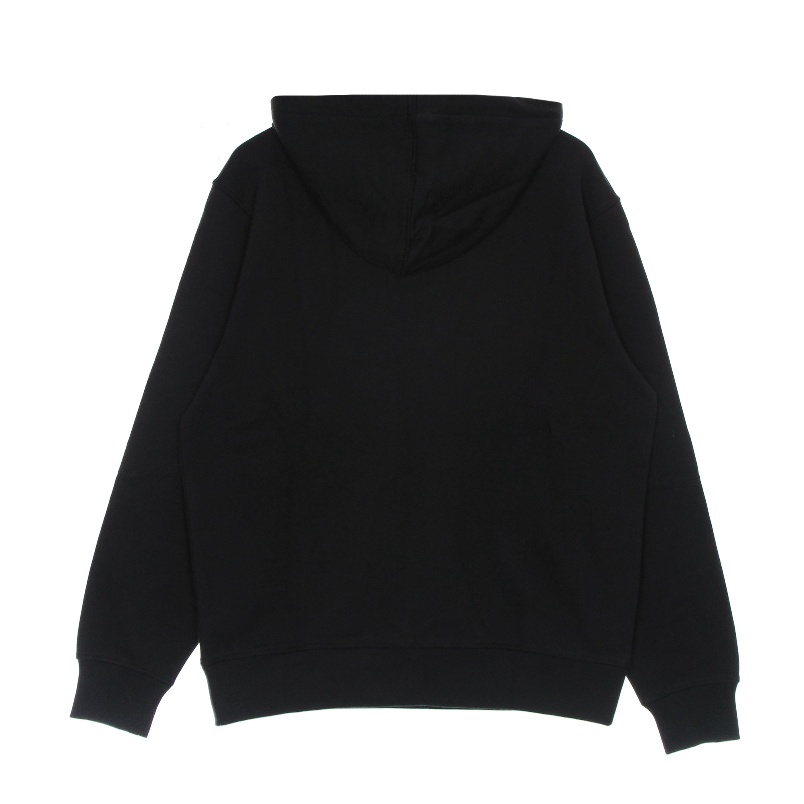 Felpa Leggera Cappuccio Uomo Loretto Hoodie Black