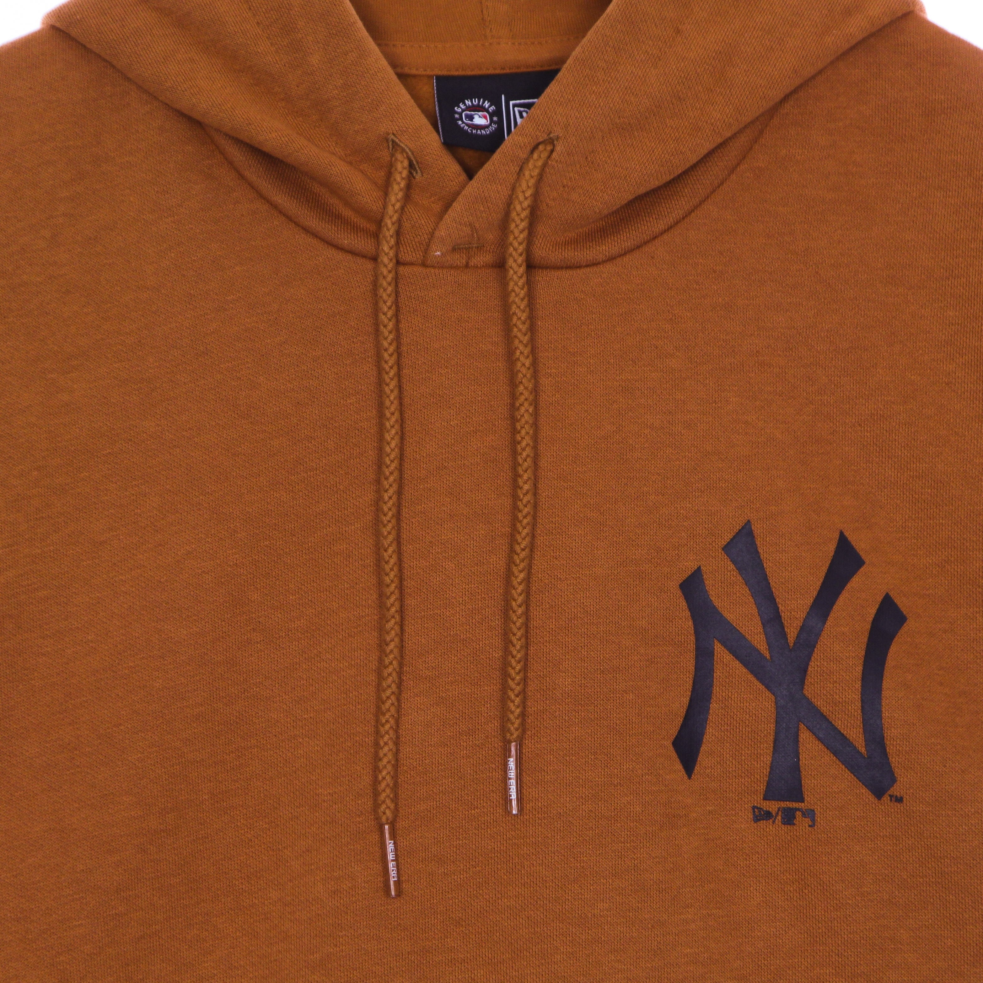 New Era, Felpa Cappuccio Uomo Mlb Left Chest Team Logo Hoody Neyyan, 