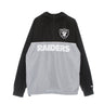 New Era, Giacca A Vento Infilabile Uomo Nfl Windbreaker Lasrai, Black/dark Grey