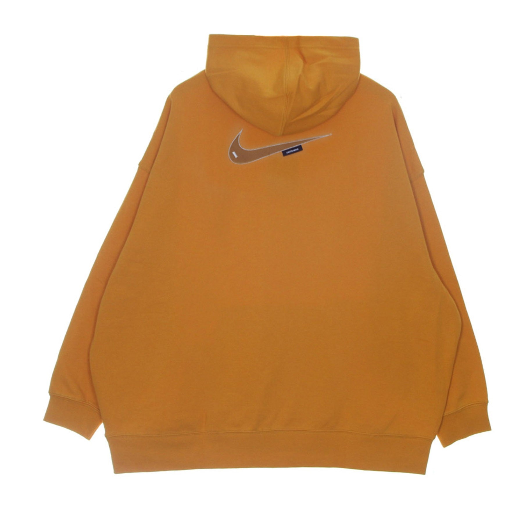 Nike, Felpa Leggera Cappuccio Donna Sportswear Swoosh Fleece Hoodie, 