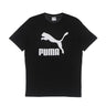 Puma, Maglietta Uomo Classic Logo Tee, Black