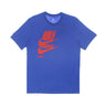 Nike, Maglietta Uomo Sportswear Essentials+ Sport 1 Tee, Signal Blue/university Red