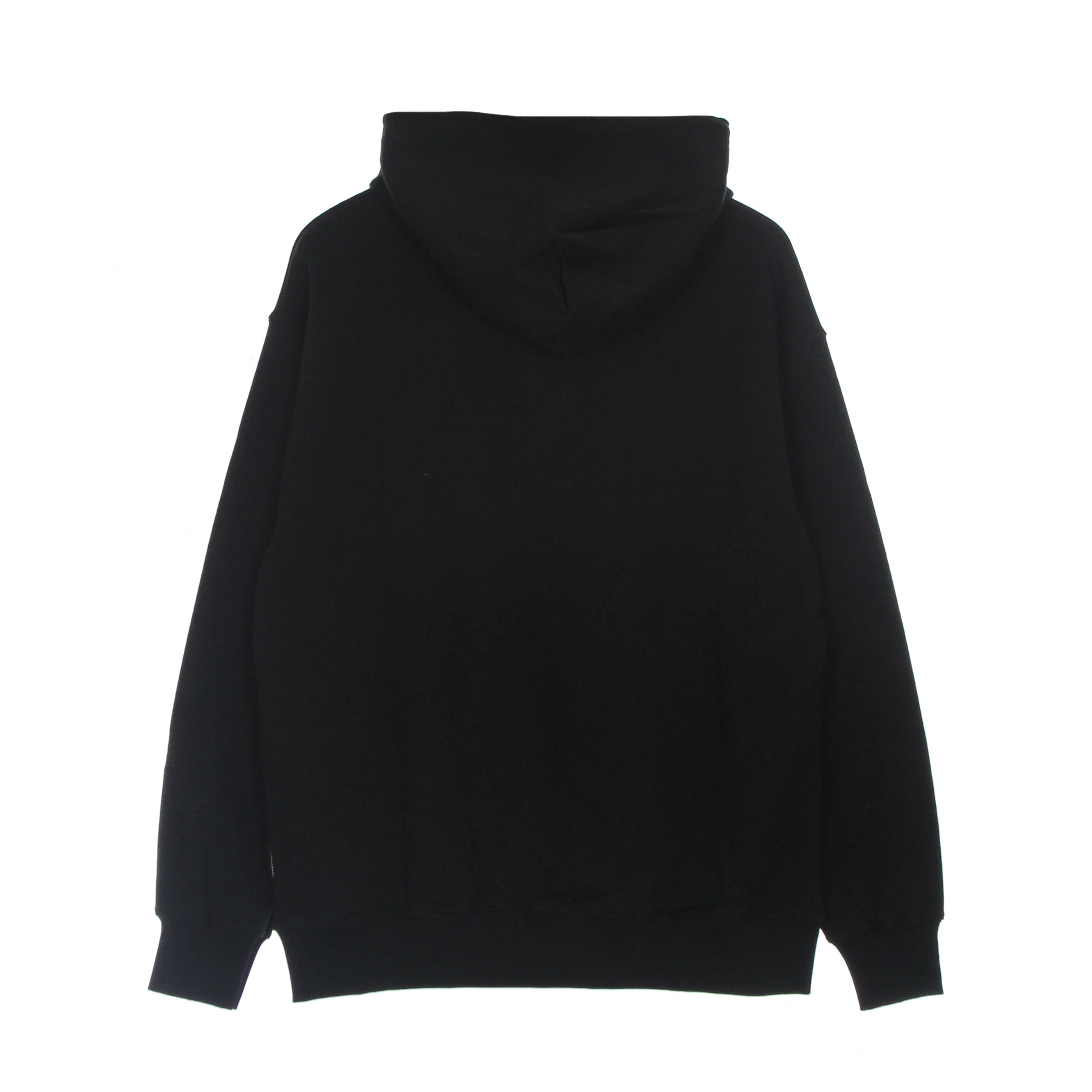 Propaganda, Felpa Leggera Cappuccio Uomo Logo Flame Hoodie, Black