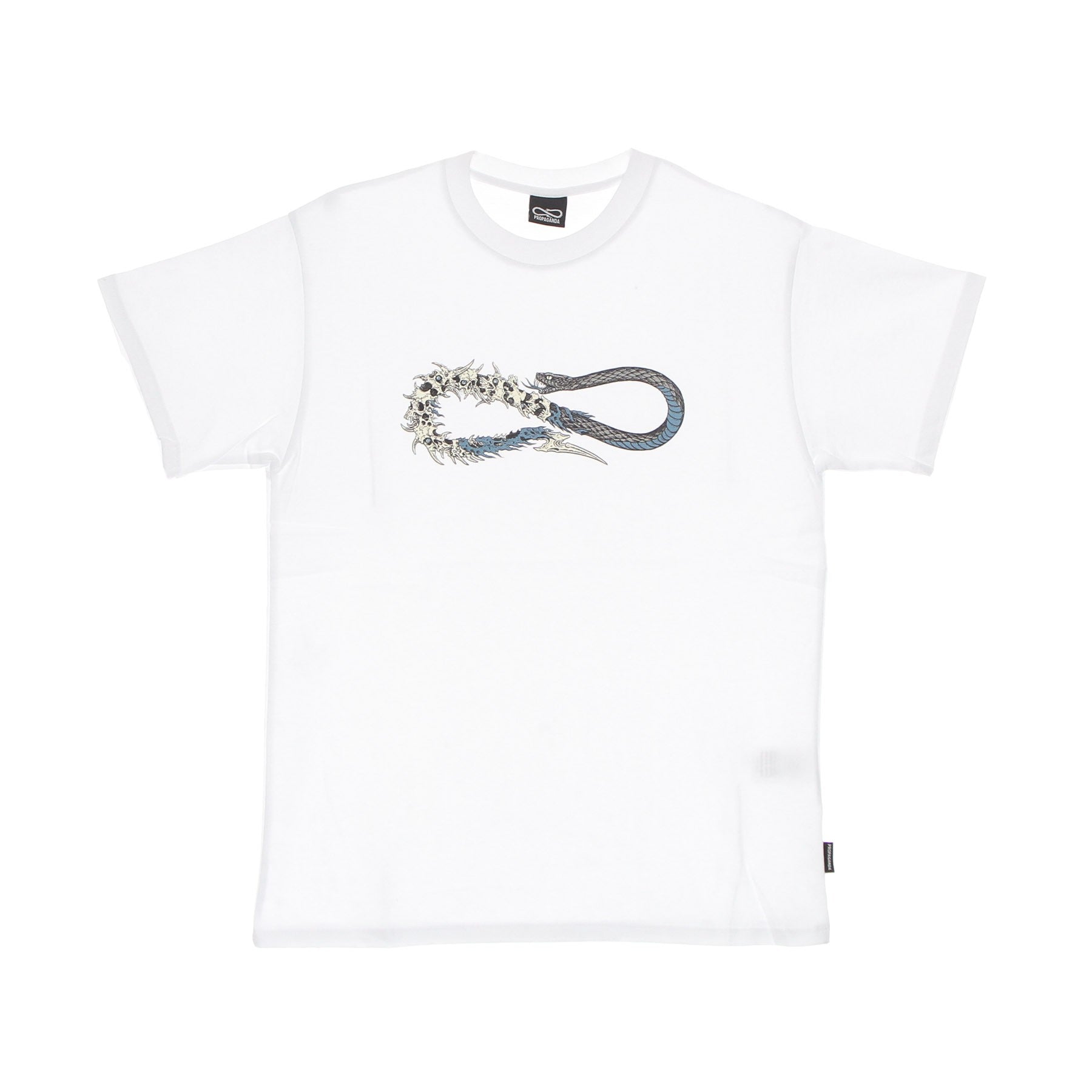 Men's Skullsnake Logo Tee White T-Shirt