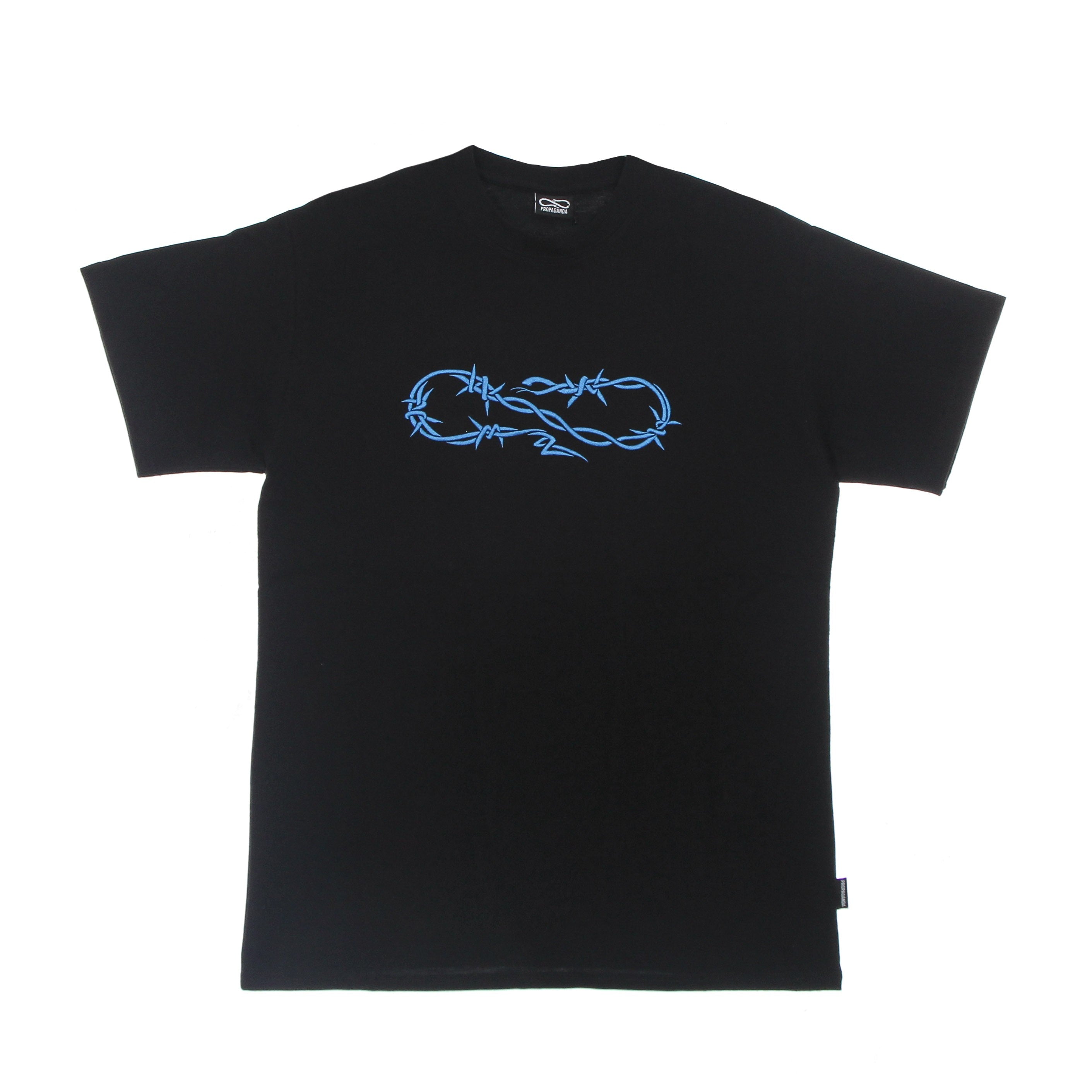 Wire Blue Tee Men's T-Shirt Black/blue