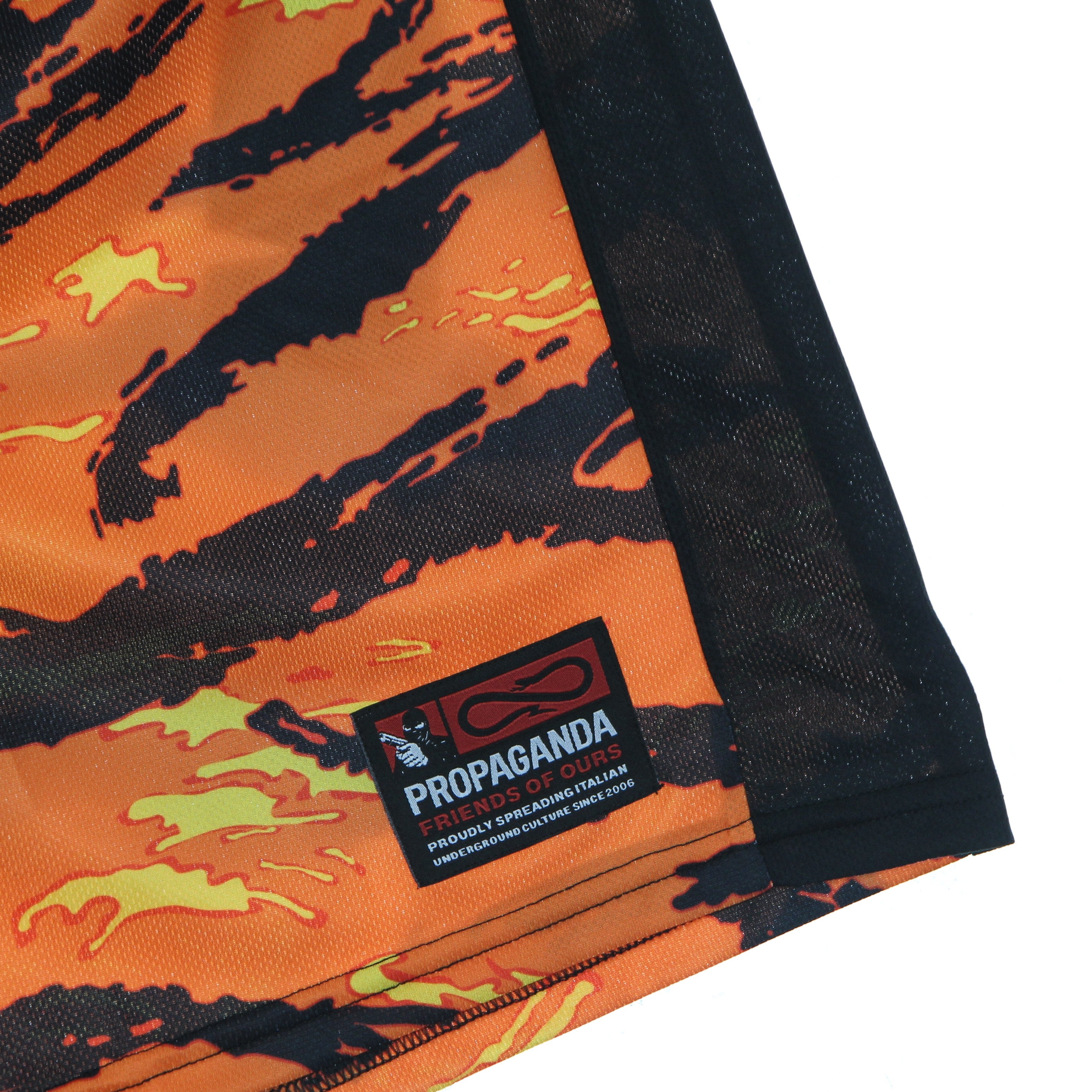 Propaganda, Pantaloncino Tipo Basket Uomo Tiger Camo Basket Short, 