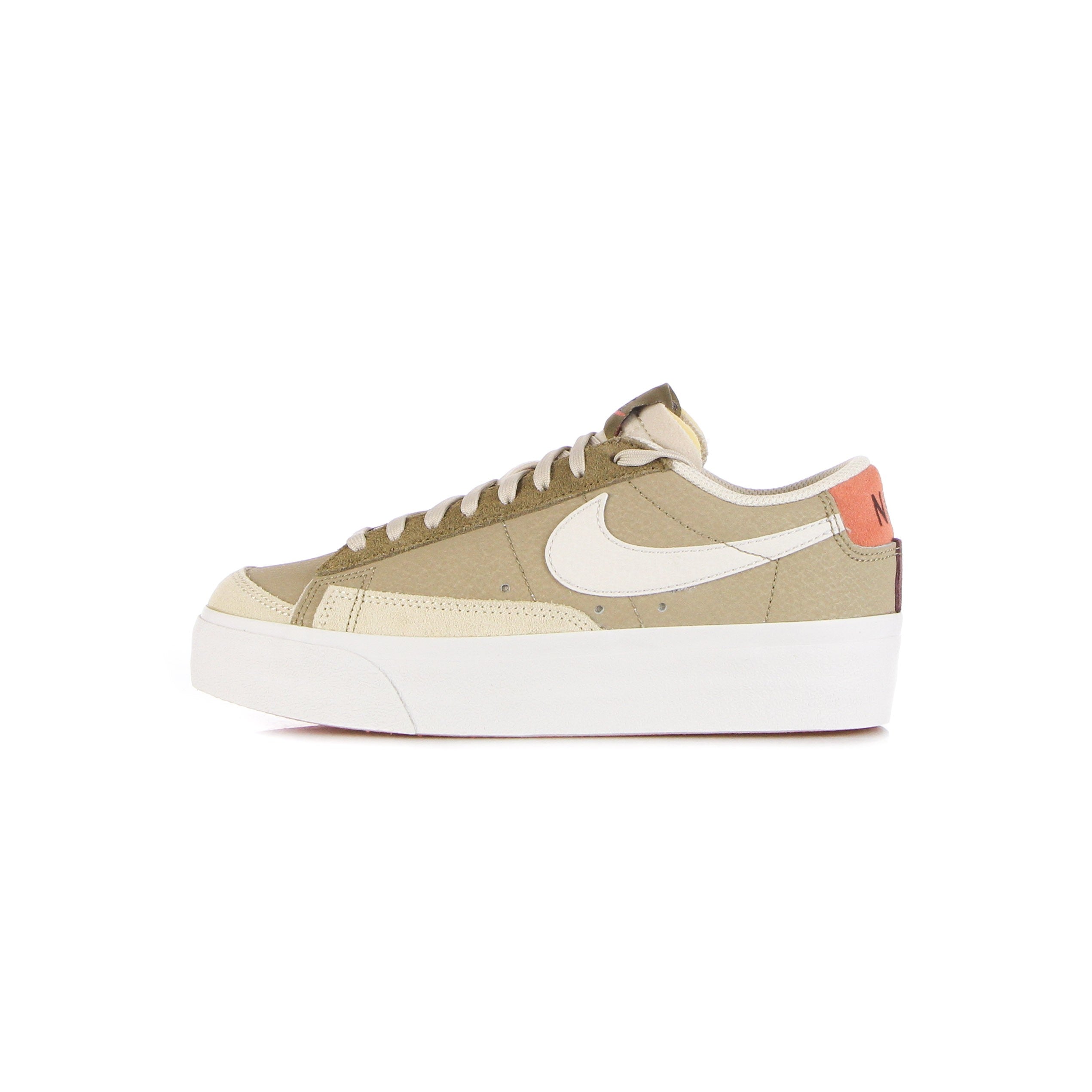 Low Scarpa femme W Blazer Low Plateforme SP Khaki / Os léger / Root Madder / Rush Hazel