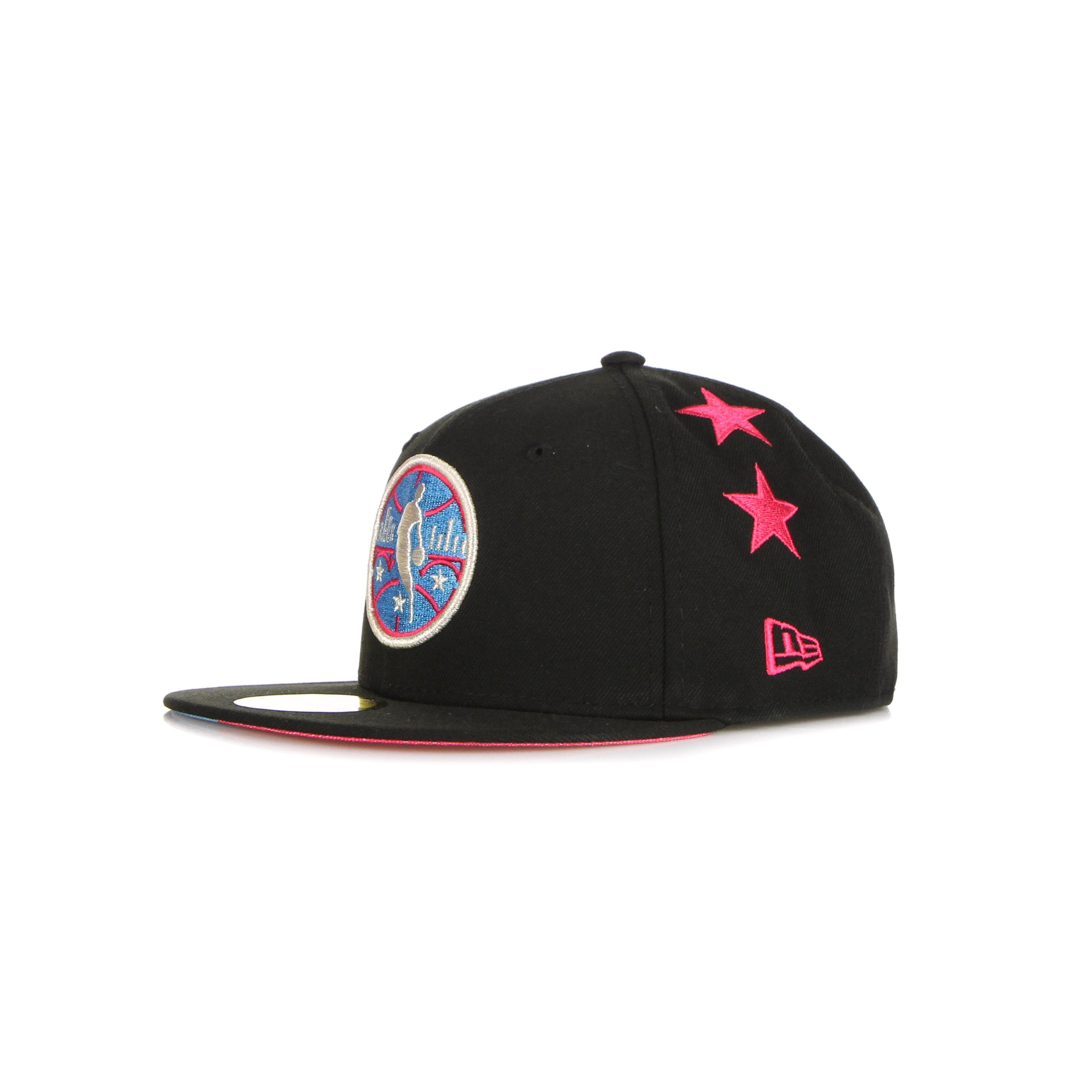 Flat Brim Men's Cap NBA All Star Game 5950 Starry D1 Black