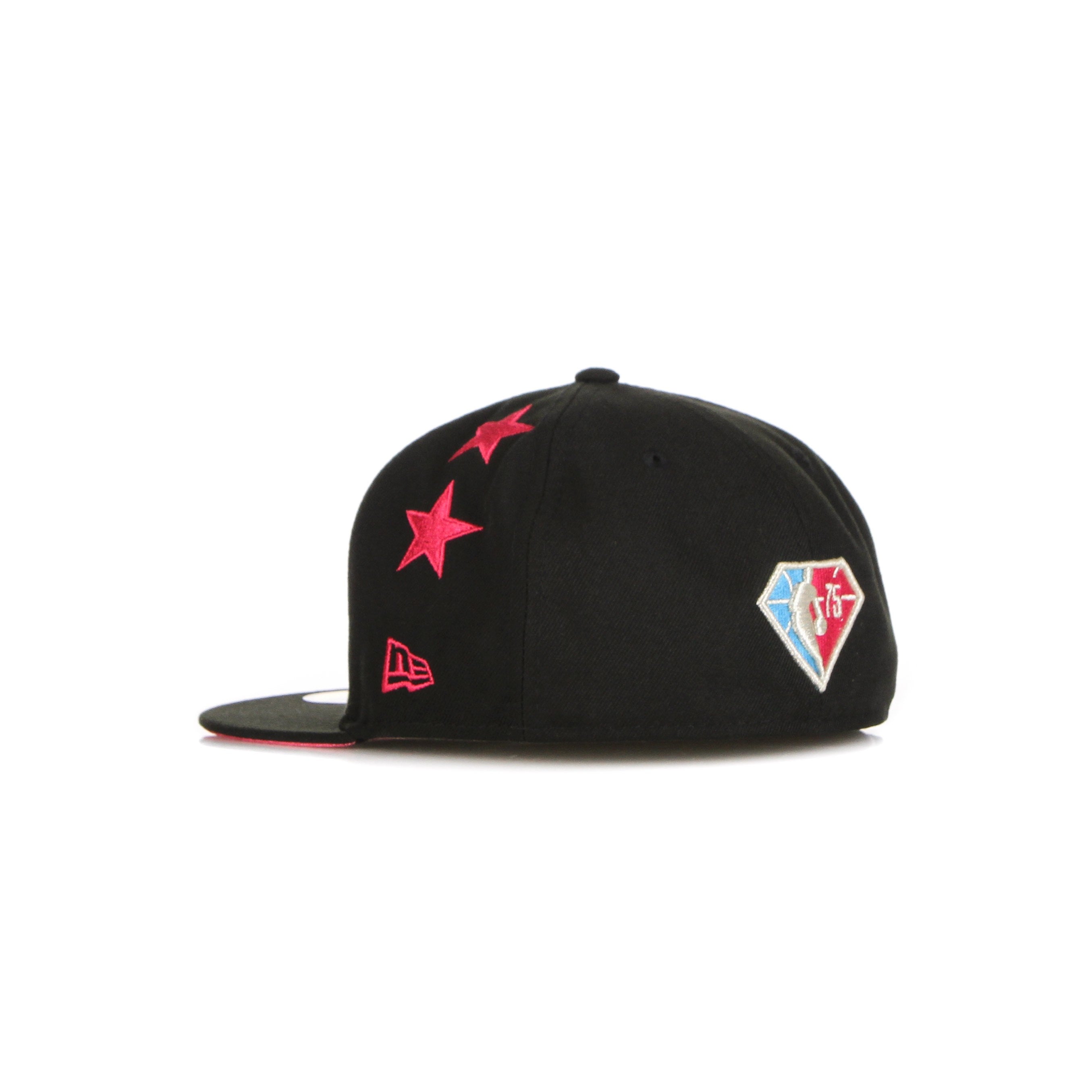 Flat Brim Men's Cap NBA All Star Game 5950 Starry D1 Black