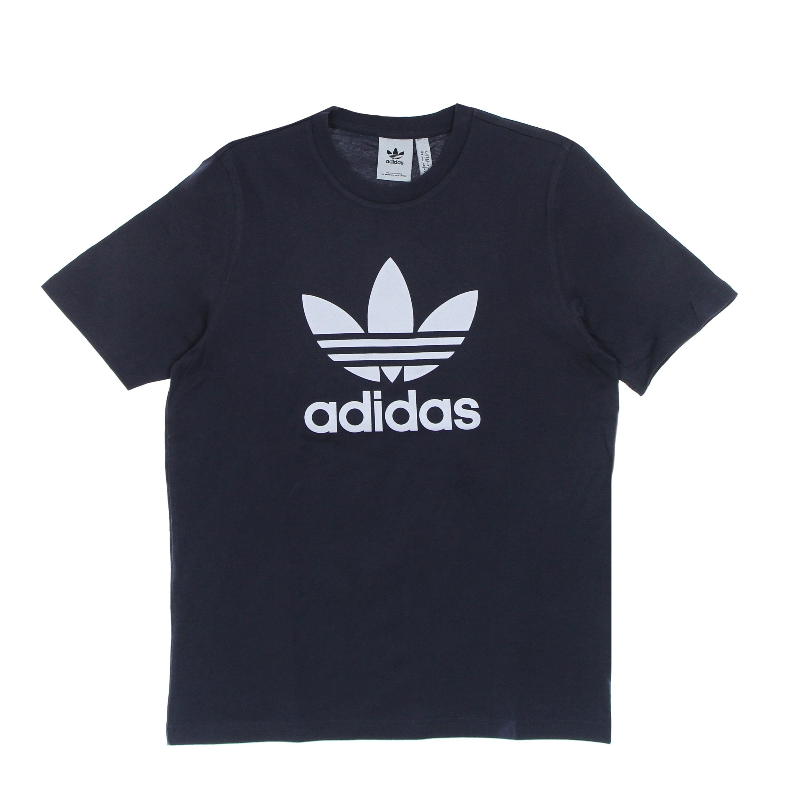 Adidas, Maglietta Uomo Trefoil Tee, Shadow Navy/white