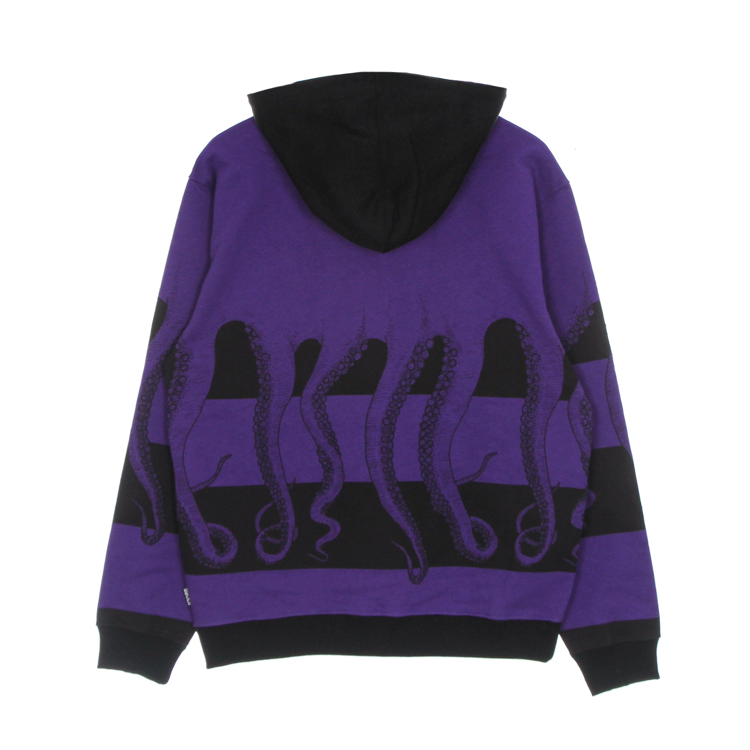 Octopus, Felpa Leggera Cappuccio Uomo Fullback Sh Hoodie, 