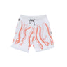 Octopus, Pantalone Corto Tuta Uomo Outline Short, White