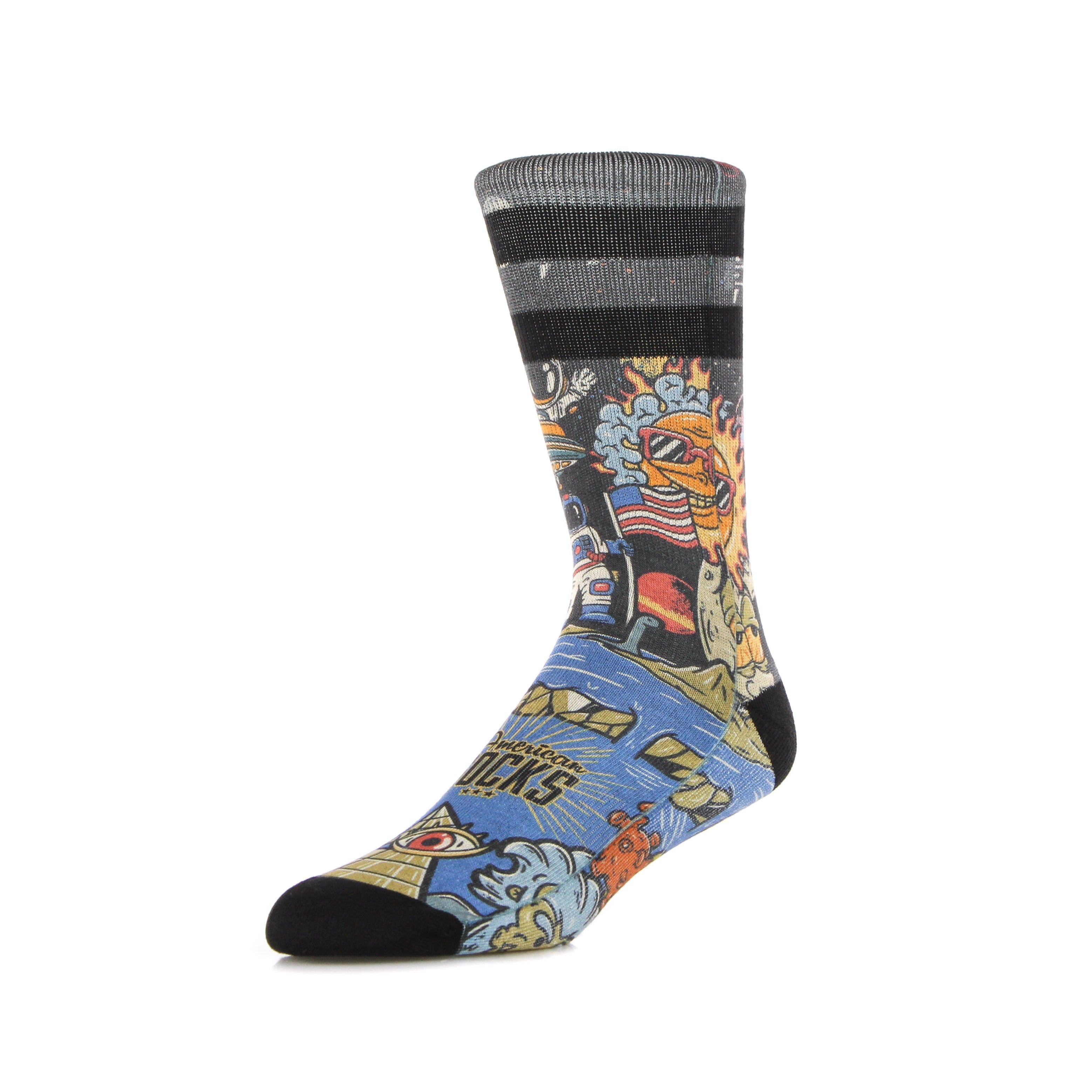 American Socks, Calza Media Uomo Signature Conspiracy, Multi